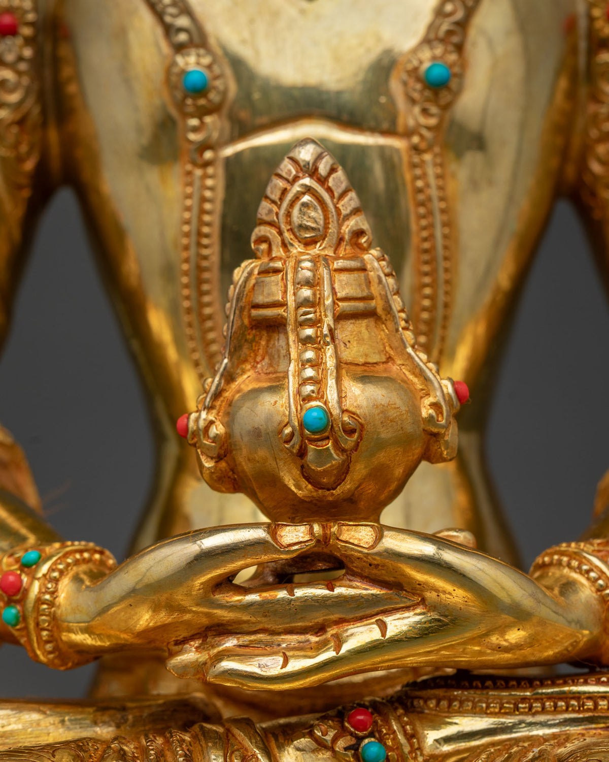 Nepalese Amitayus Buddha Statue | Handcrafted by Nepali Artisans