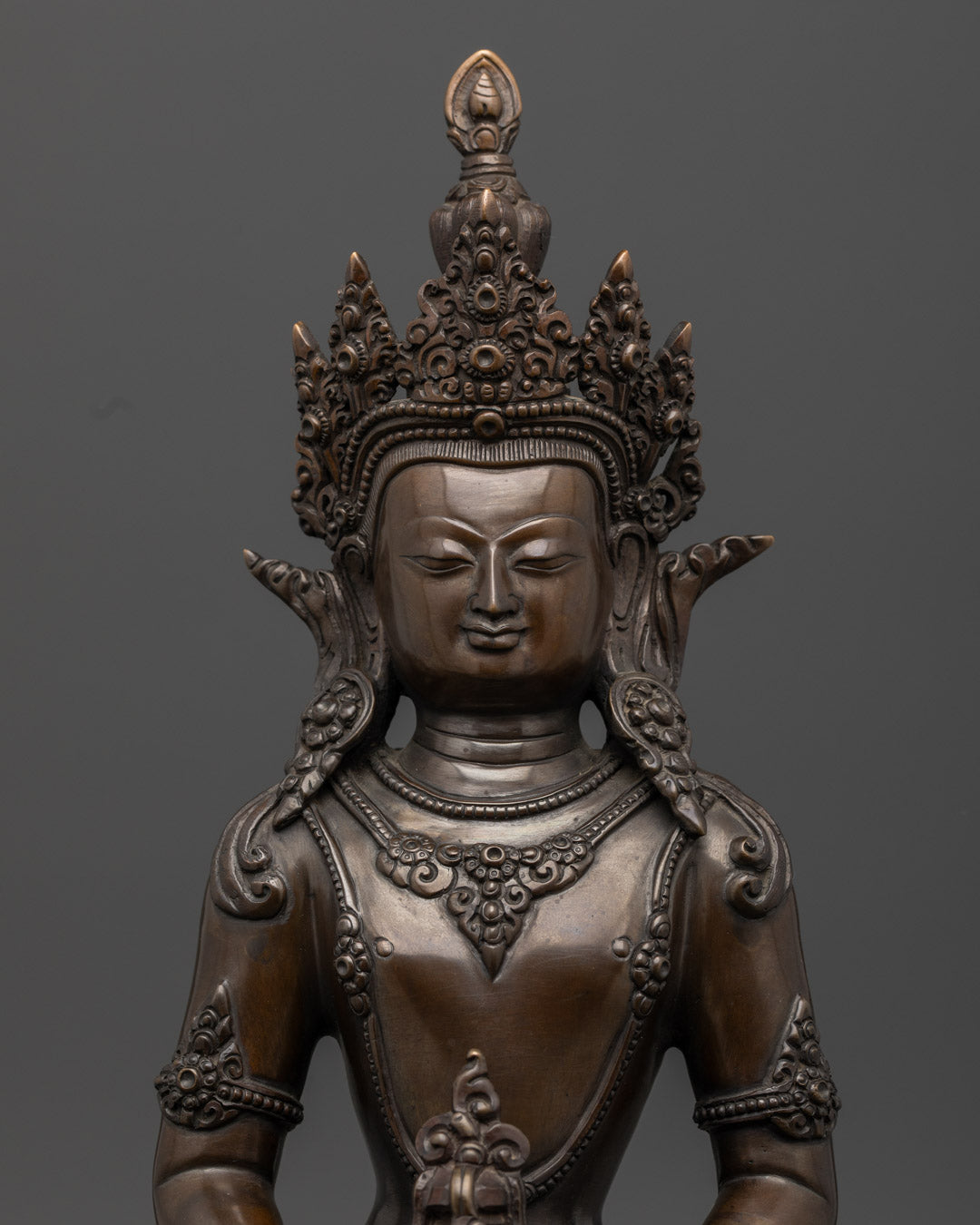 Handmade Amitayus Statue | Himalayan Buddha for Health