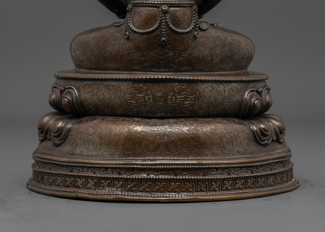 Handmade Amitayus Statue | Himalayan Buddha for Health