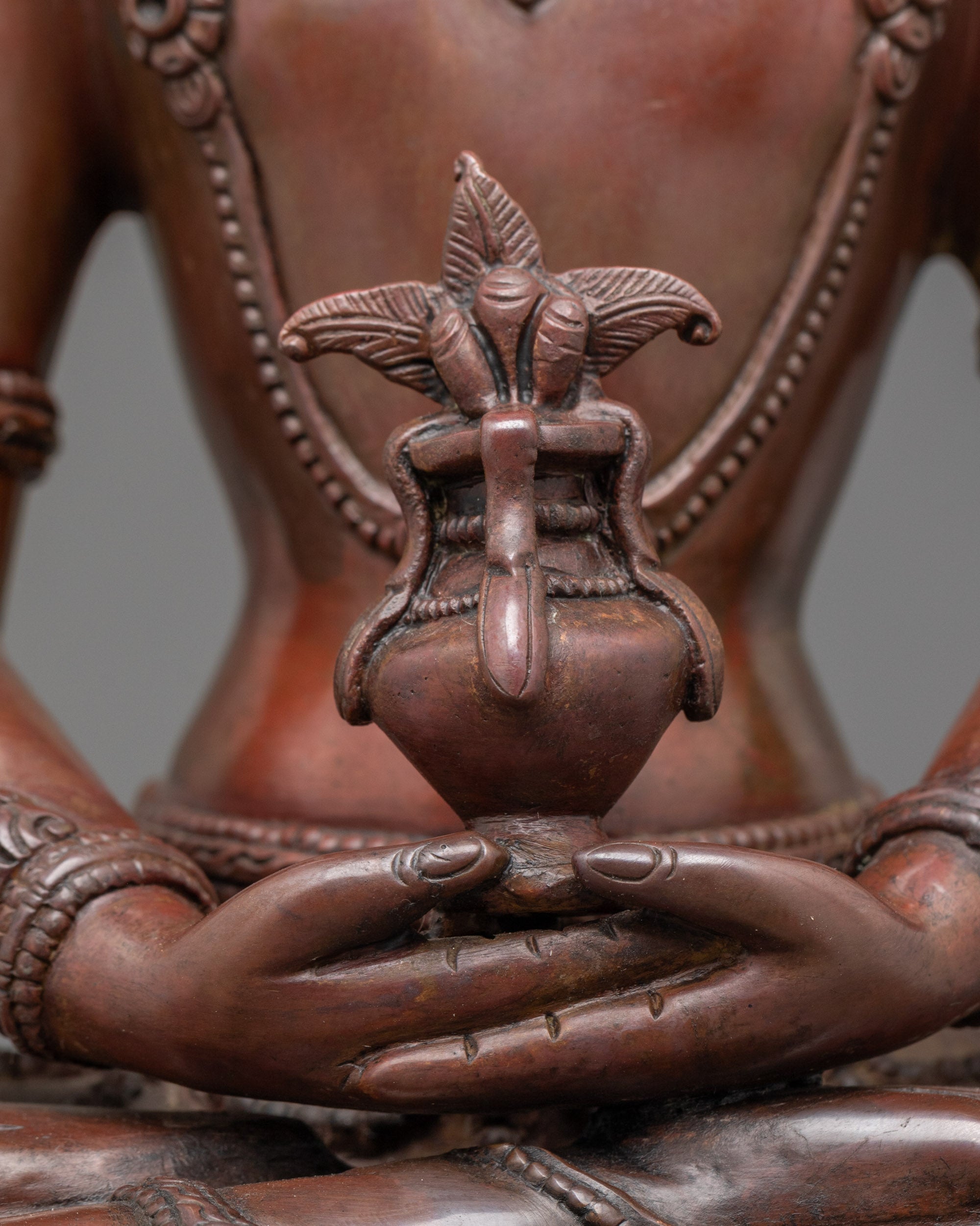 Handcrafted Amitayus Statue | Tibetan Buddhist Artistry