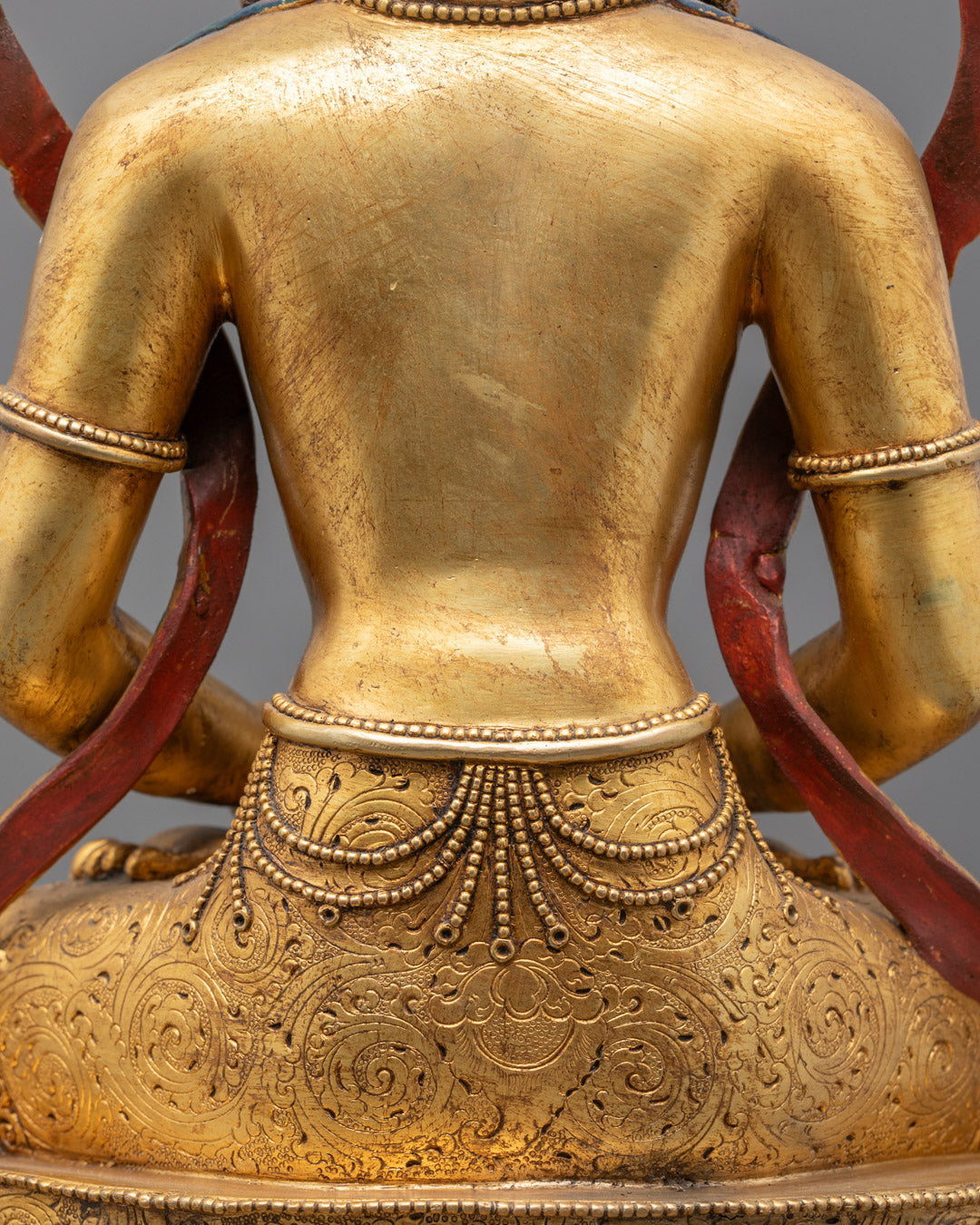 Buddha of Longevity Amitayus Statue | Tibetan Artwork