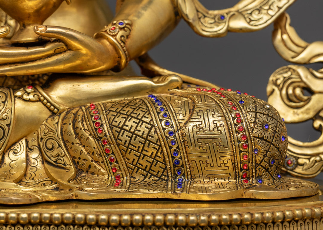 Amitayus Statue | Nepalese Handcrafted Healing Sculpture