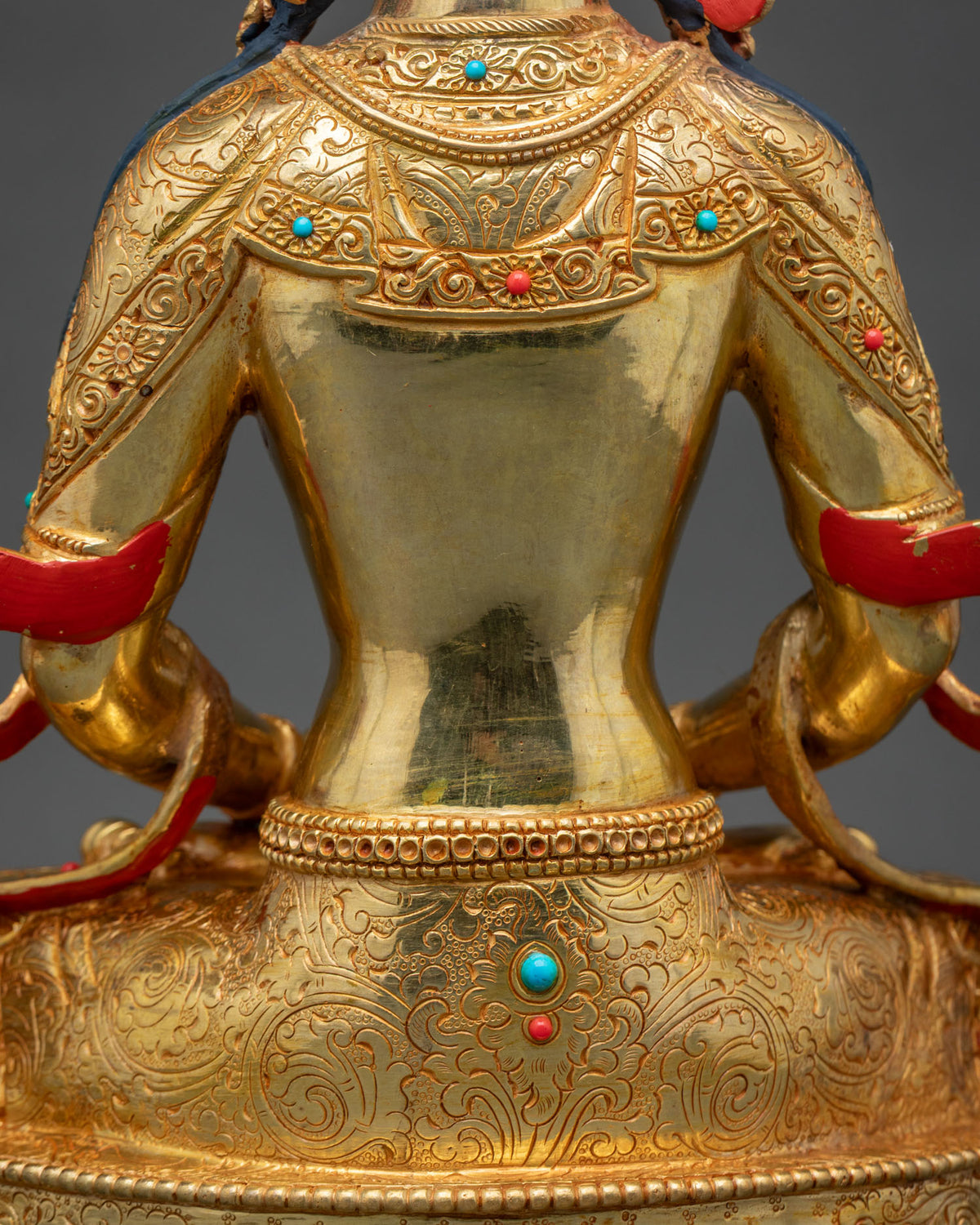 Nepalese Amitayus Buddha Statue | Handcrafted by Nepali Artisans