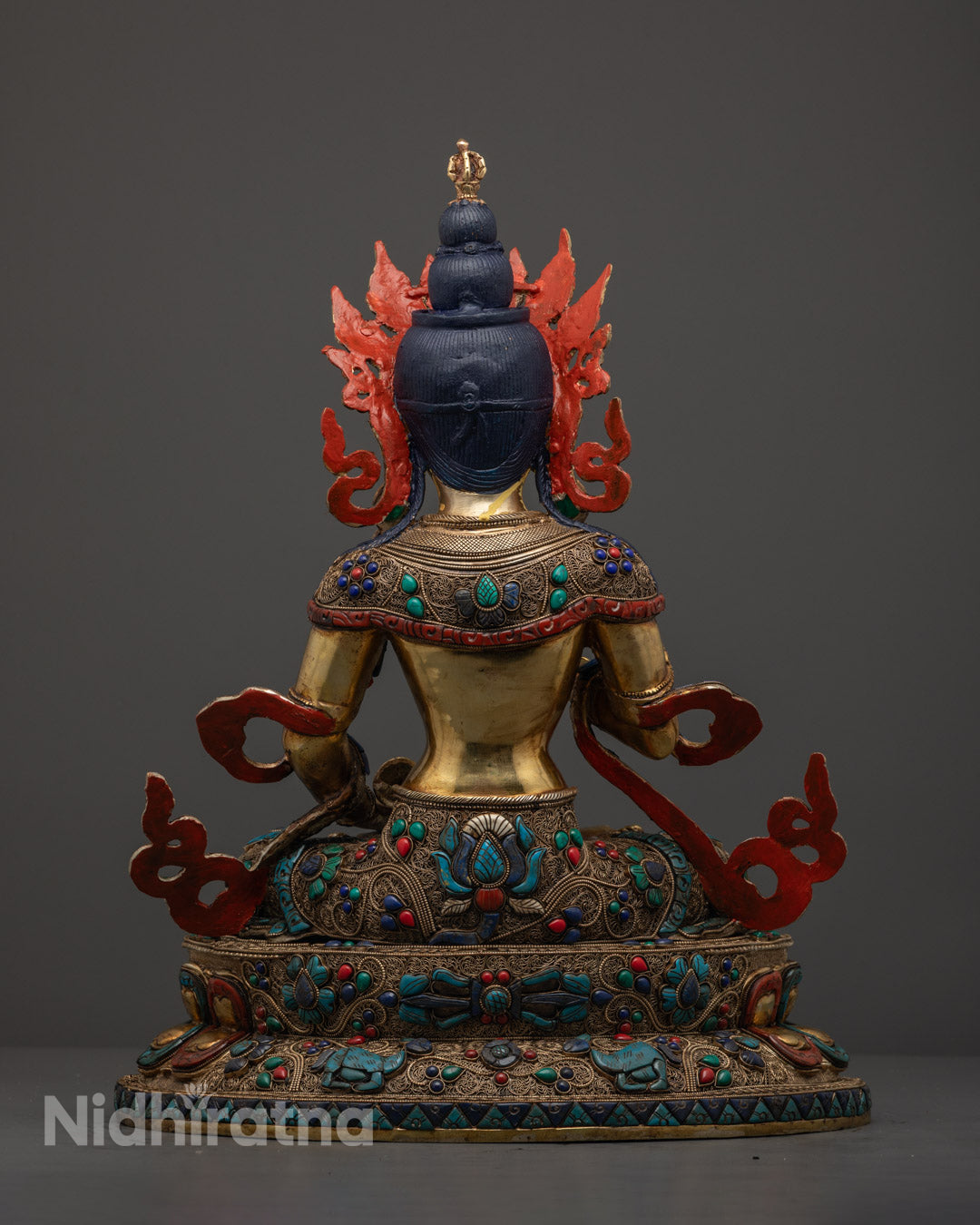Authentic Vajrasattva Statue | Tibetan Buddhist Deity of Purification