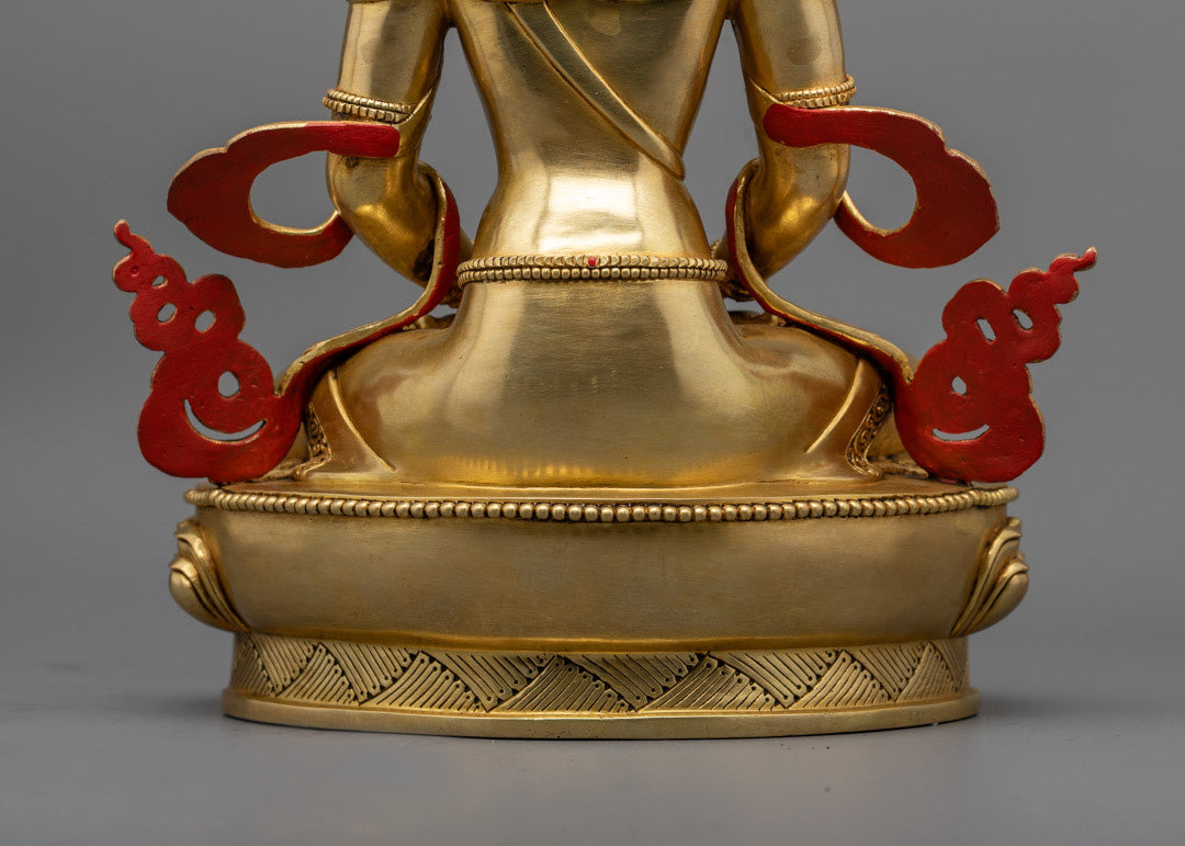 Amitayus Statue | Traditional Himalayan Craftsmanship