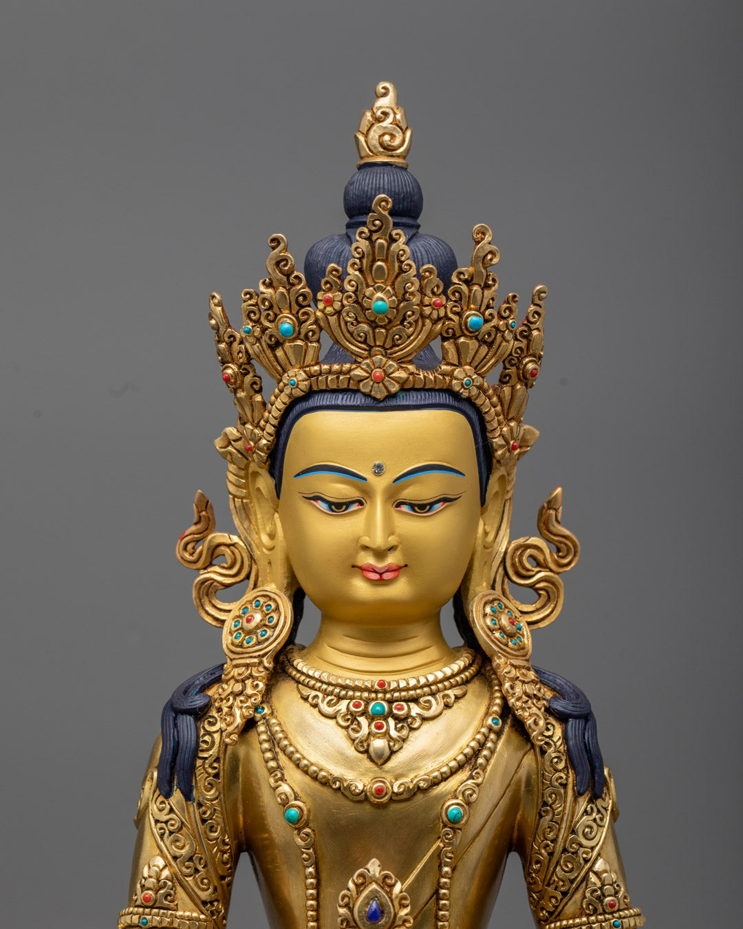 Amitayus Statue | Traditional Himalayan Craftsmanship