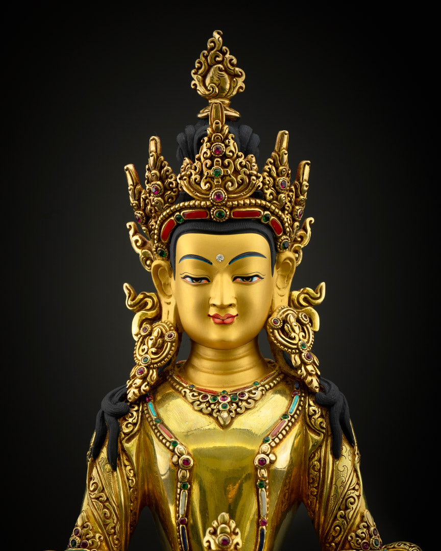 Bodhisattva Set Statues: Buddhist Spiritual Figures