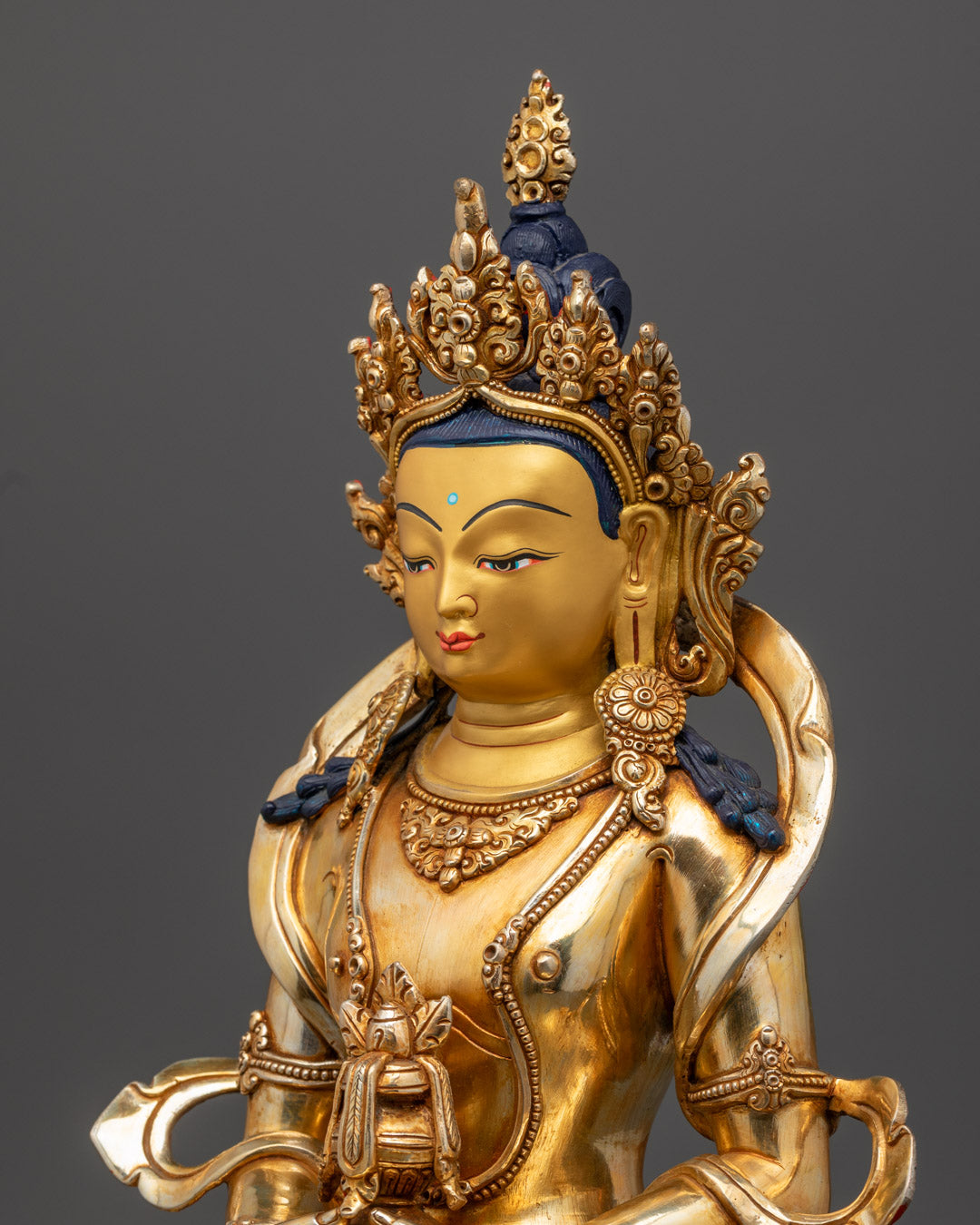 Tibetan Amitayus Aparmita Sculpture