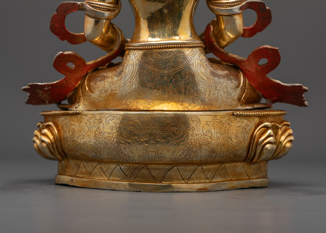 Tibetan Amitayus Aparmita Sculpture