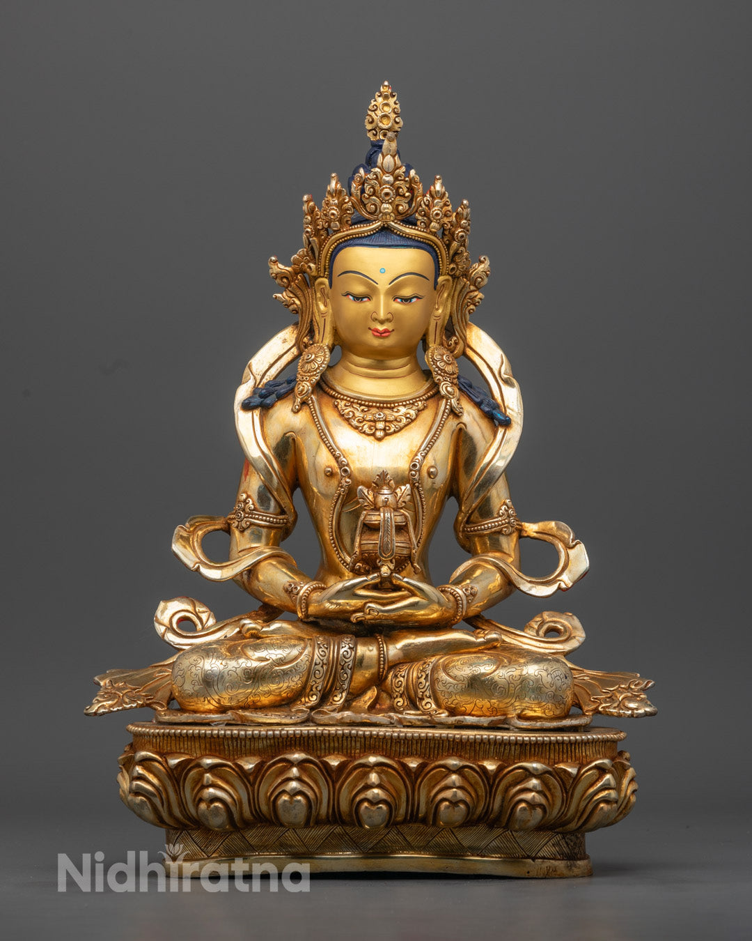 Tibetan Amitayus Aparmita Sculpture