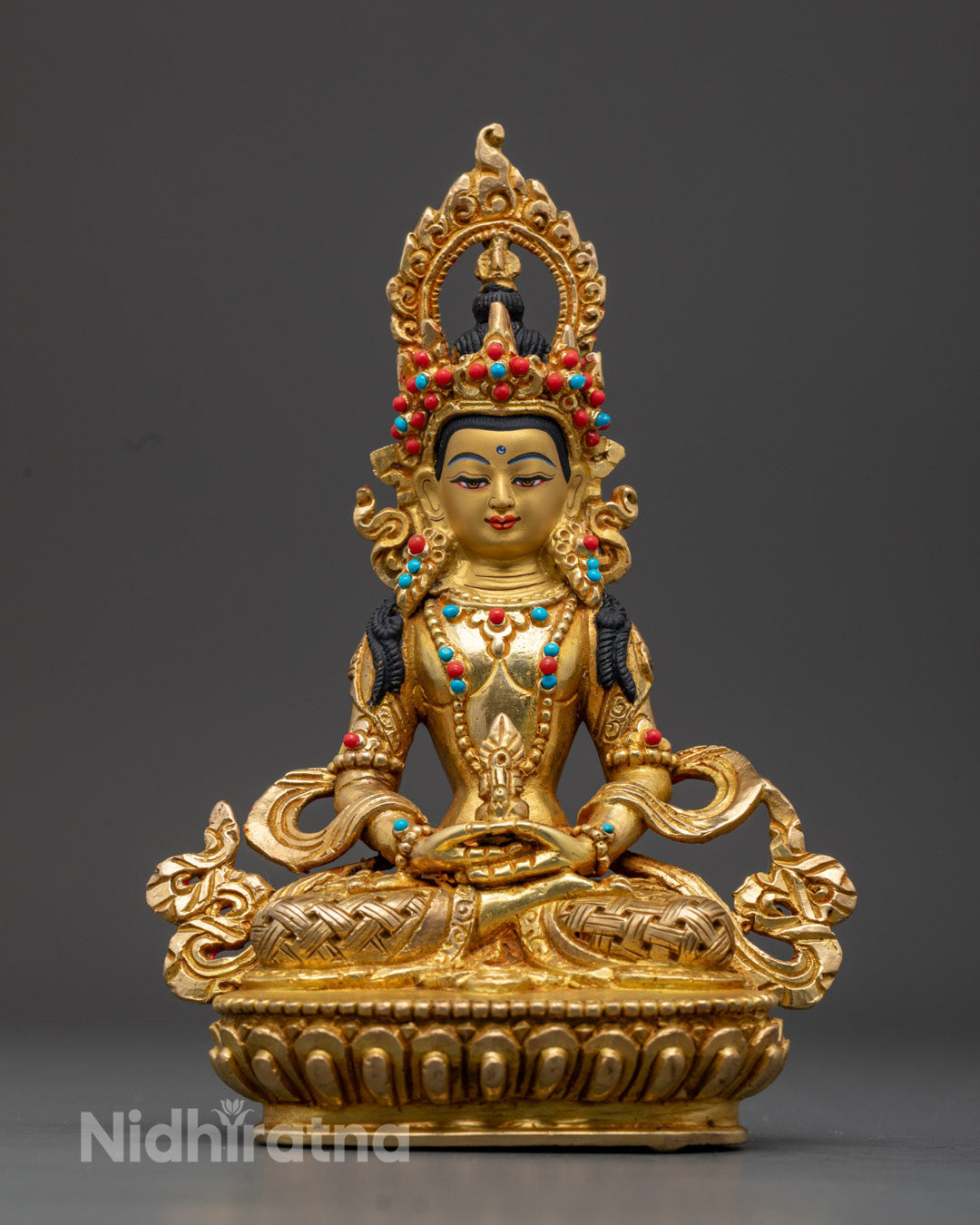 Amitayus Buddha Statue – Elevate Your Space with Timeless Buddhist Art
