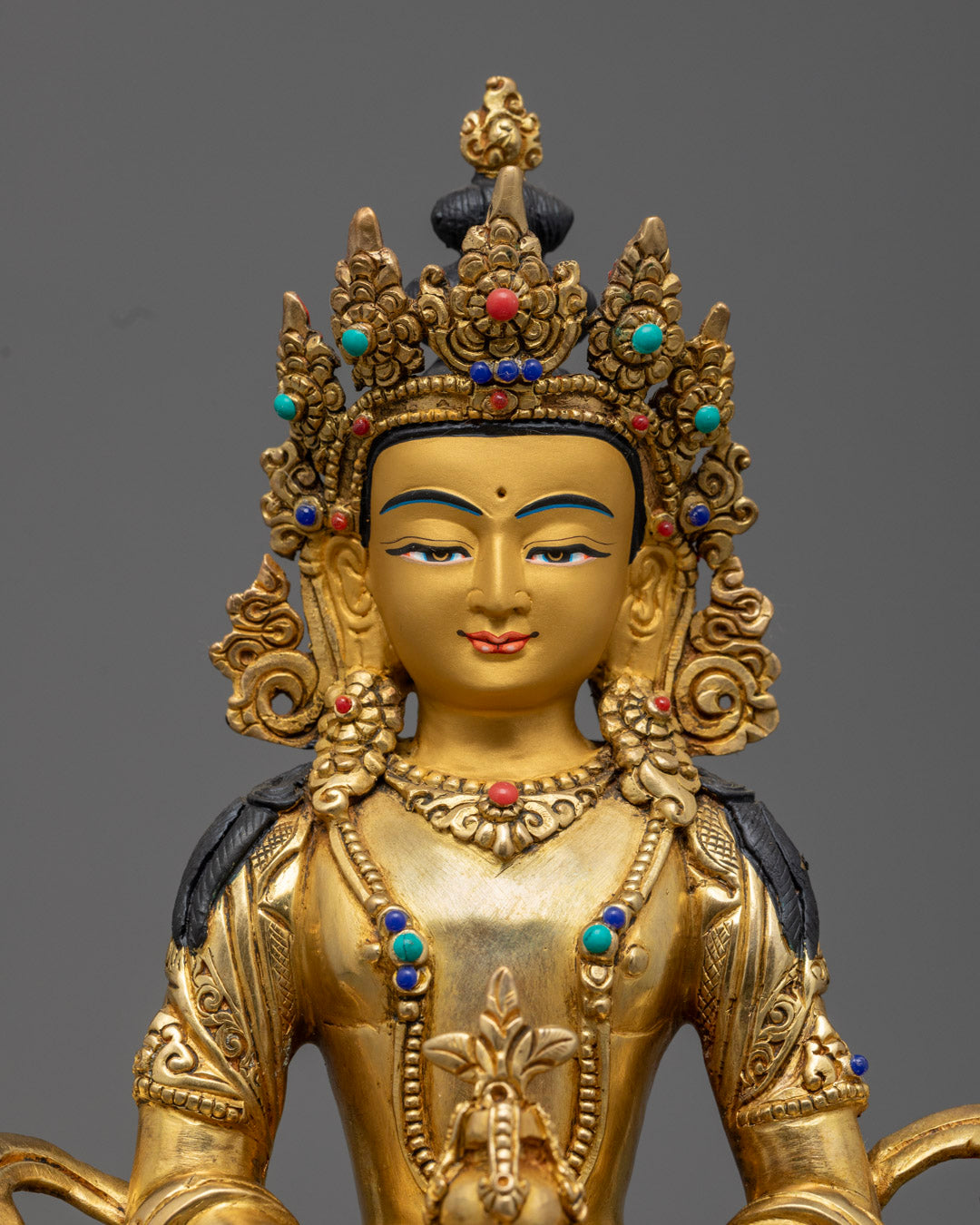 Amitayus Statue| Buddha of Infinite Life & Longevity | Handmade in Nepal