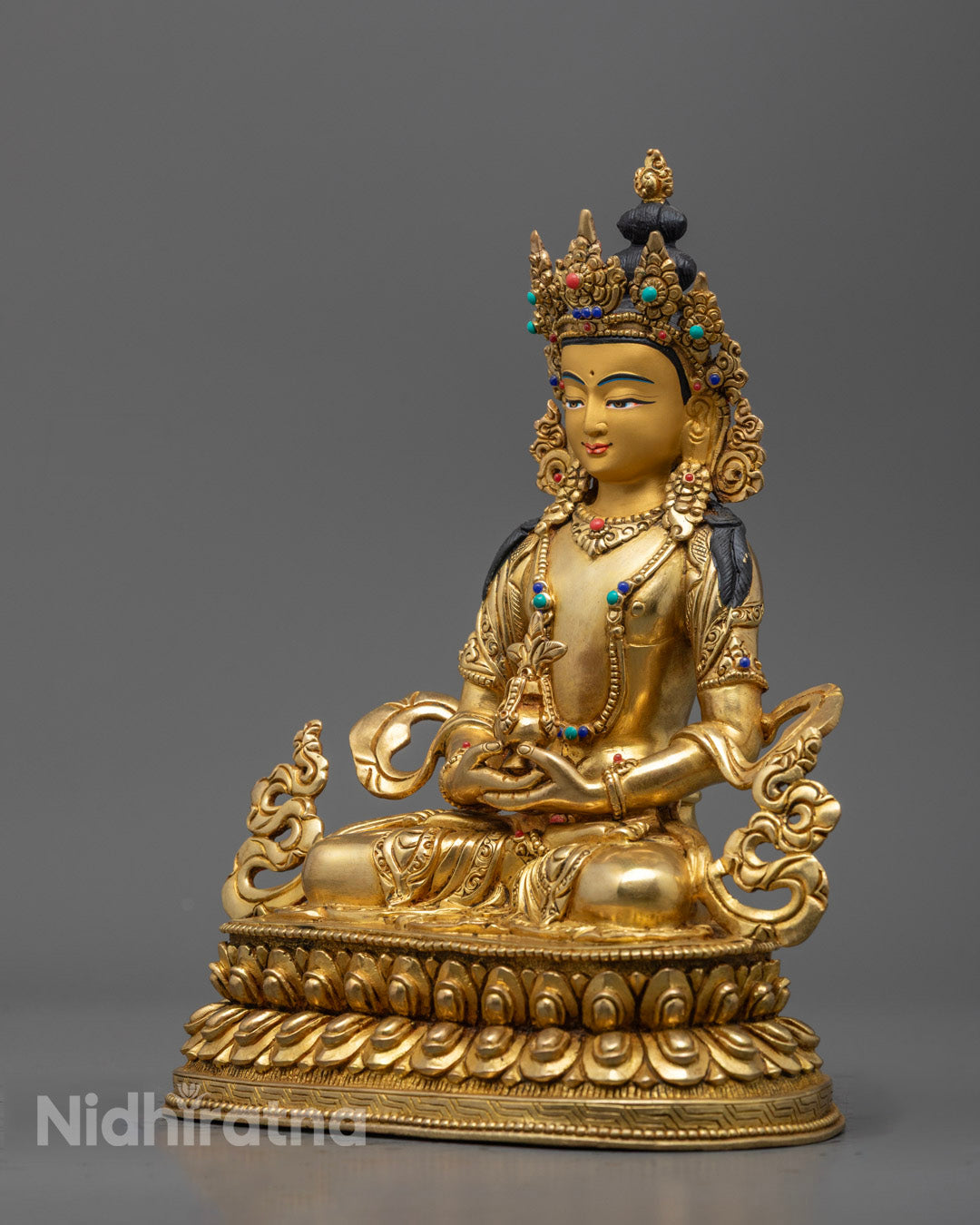 Amitayus Statue| Buddha of Infinite Life & Longevity | Handmade in Nepal