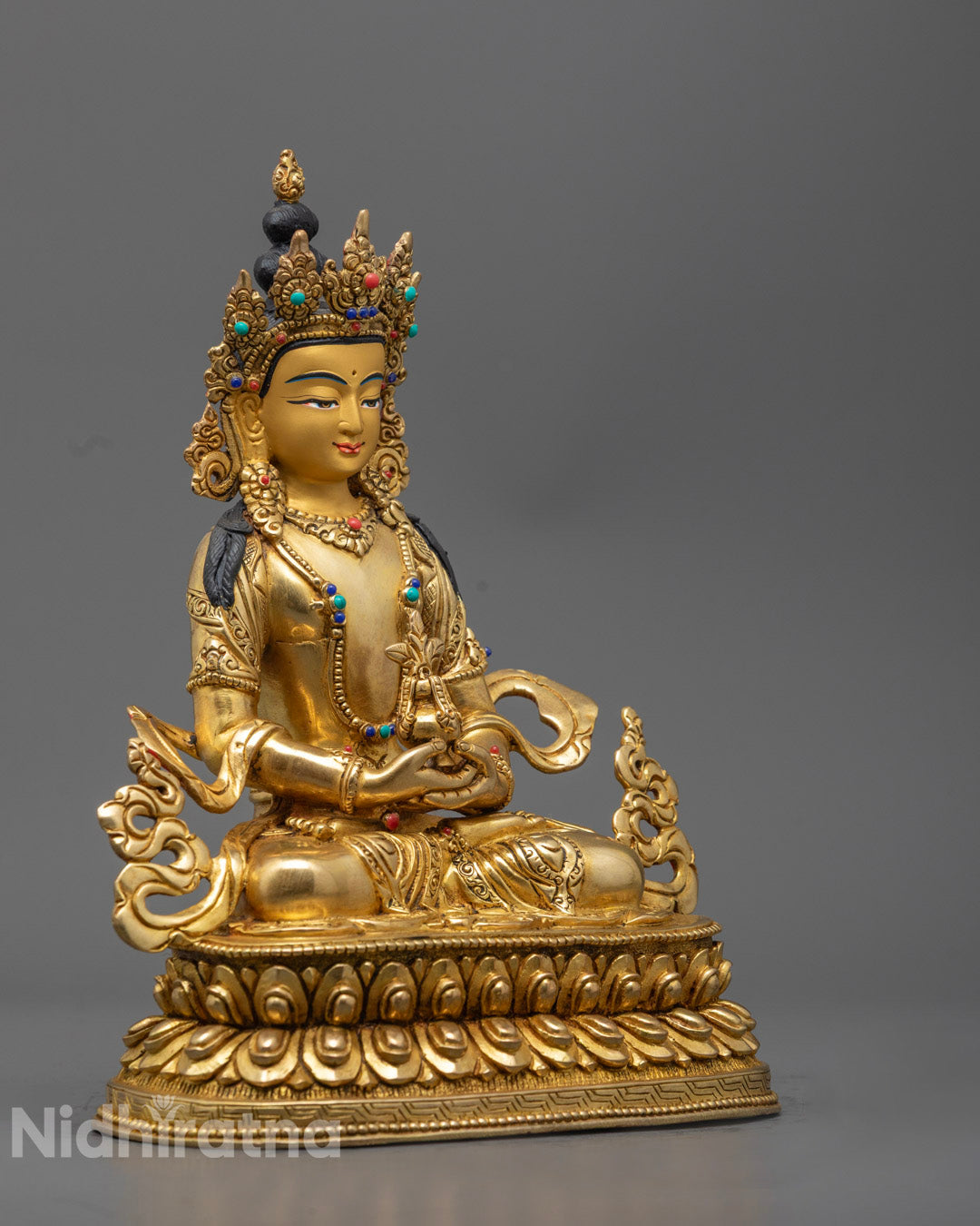 Amitayus Statue| Buddha of Infinite Life & Longevity | Handmade in Nepal