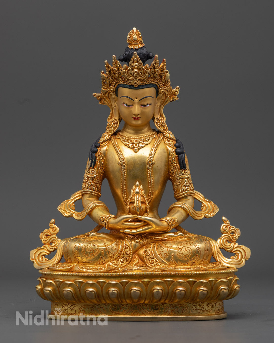 Amitayus Statue | Exquisite Hand-Carved Buddha Statue