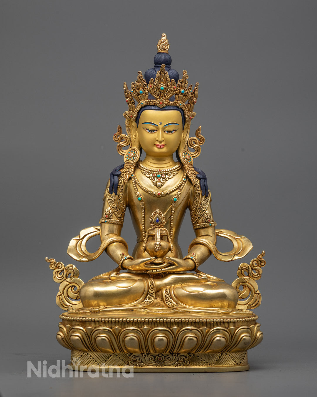 Amitayus Statue | Traditional Himalayan Craftsmanship