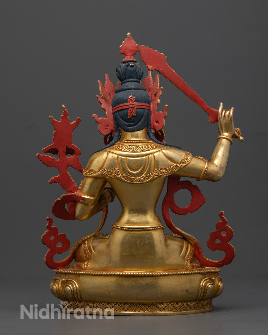 Wisdom God Manjushri | Himalayan Bodhisattva of Wisdom