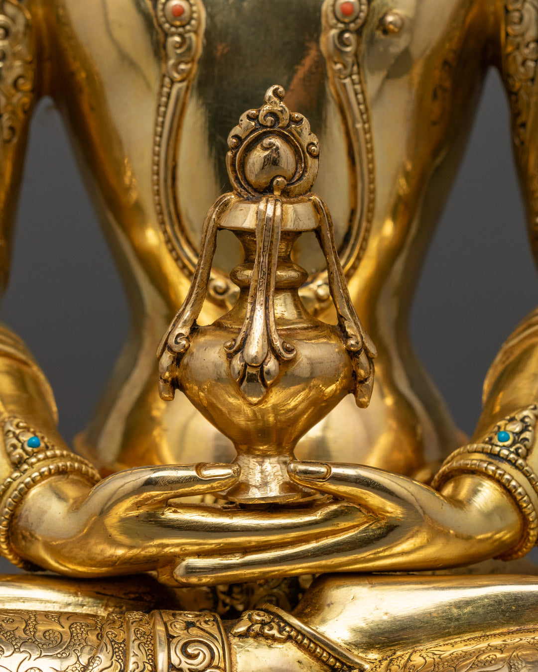 Amitayus Statue | Handcrafted Tibetan Buddha of Long Life