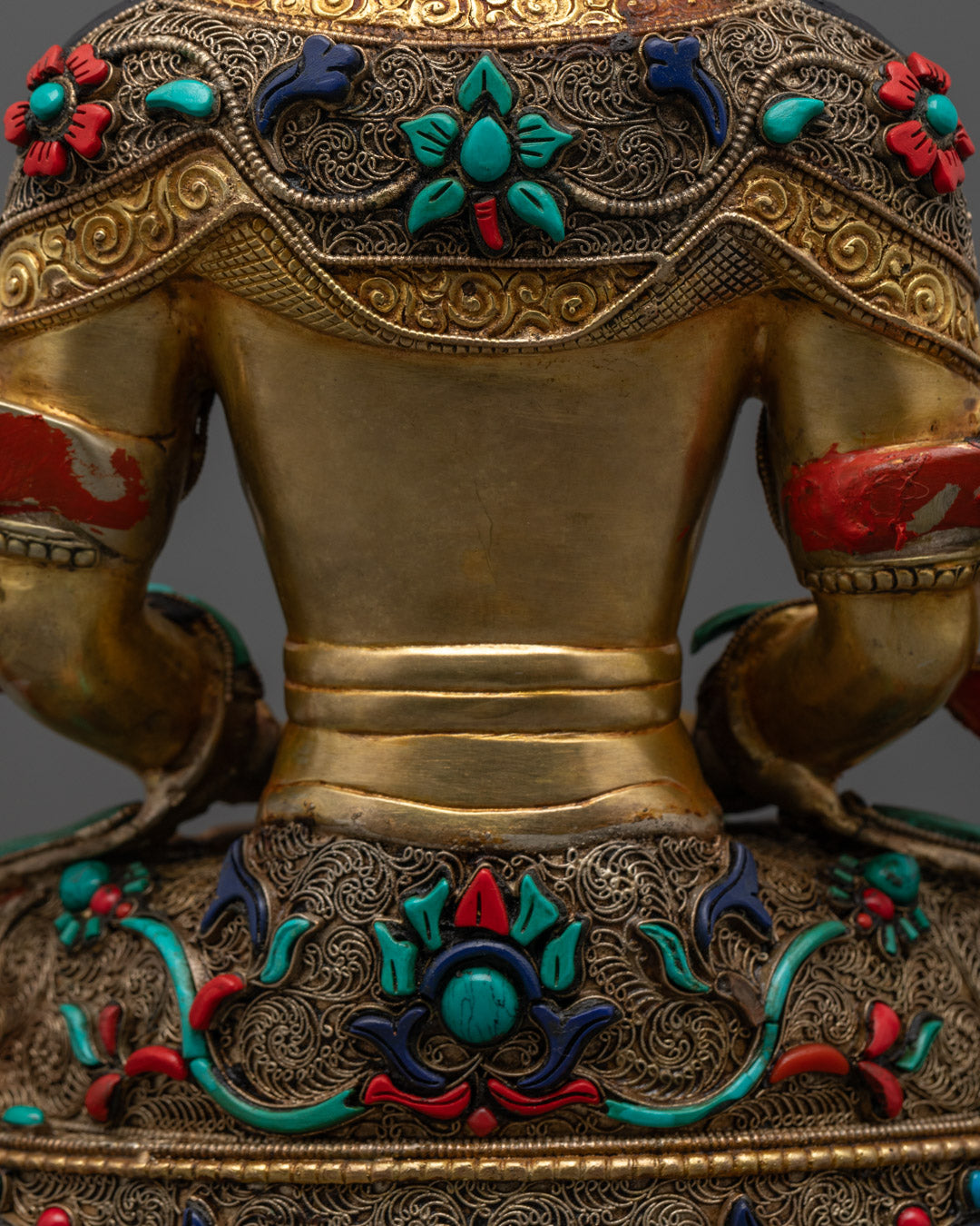 Tibetan Amitayus Buddha Statue | Authentic Handcrafted Statue