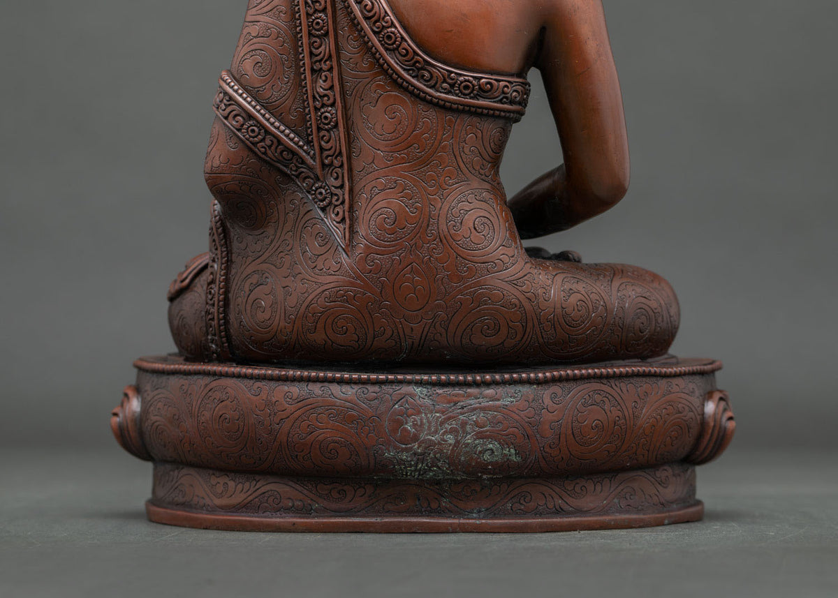 Amitabha Buddha Statue | Handmade Tibetan Buddhist Meditation Artwork