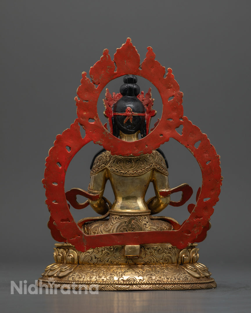 Amitayus Statue | Tibetan Bodhisattva of Healing