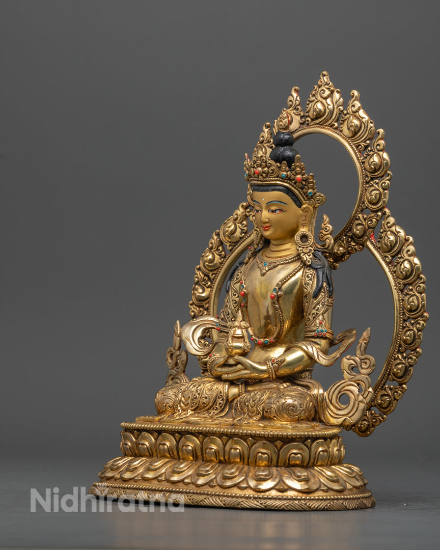 Amitayus Statue | Tibetan Bodhisattva of Healing