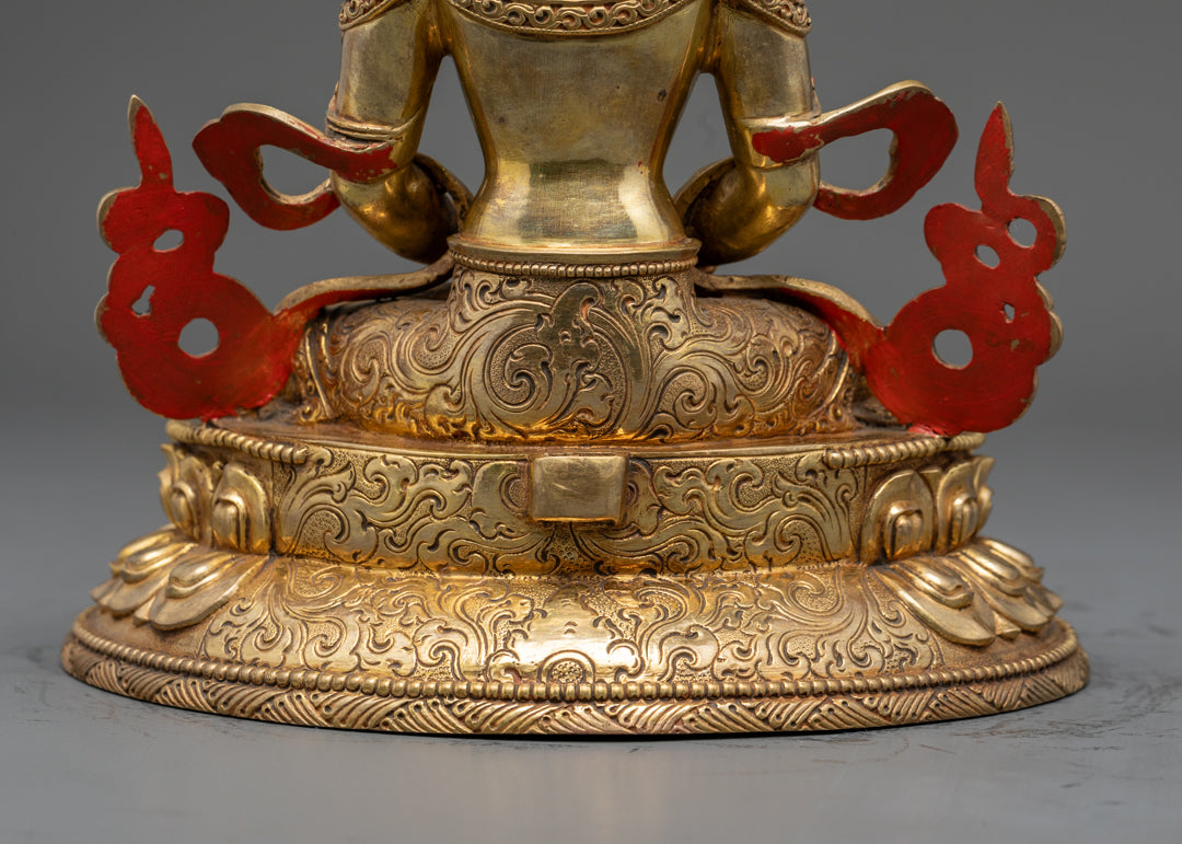 Amitayus Statue | Tibetan Bodhisattva of Healing