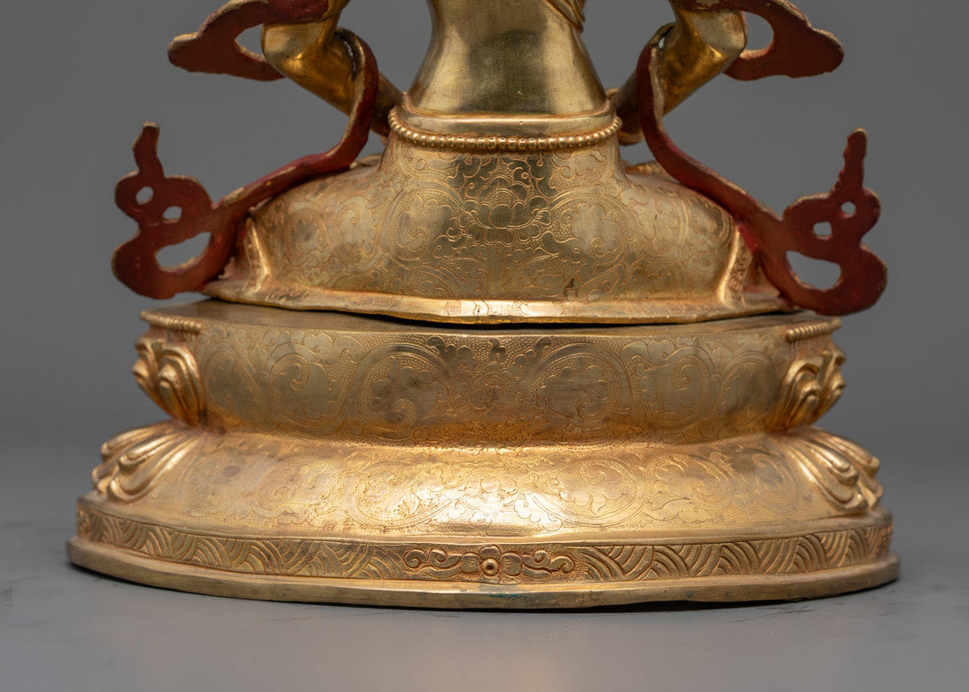 Amitayus Tsepame Statue | Buddhist Eternal Life Deity