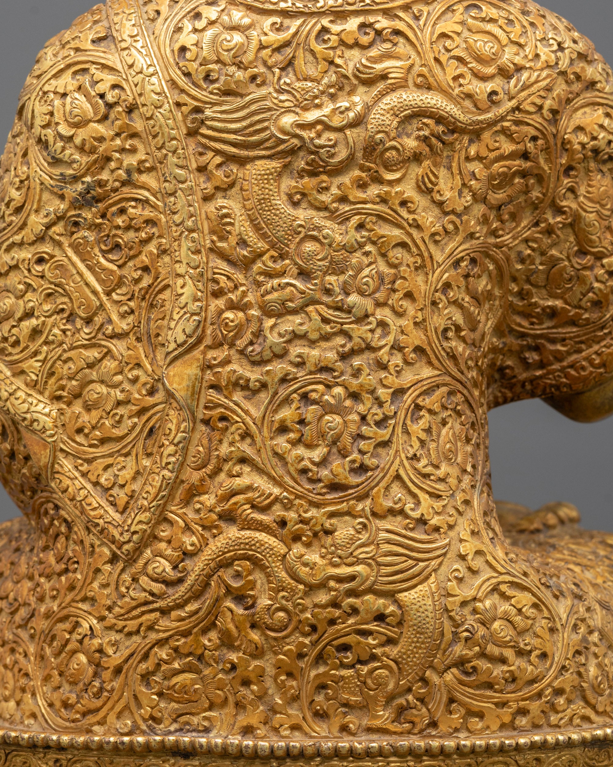 Tibetan Amoghasiddhi Buddha Statue | Divine Protector and Healer