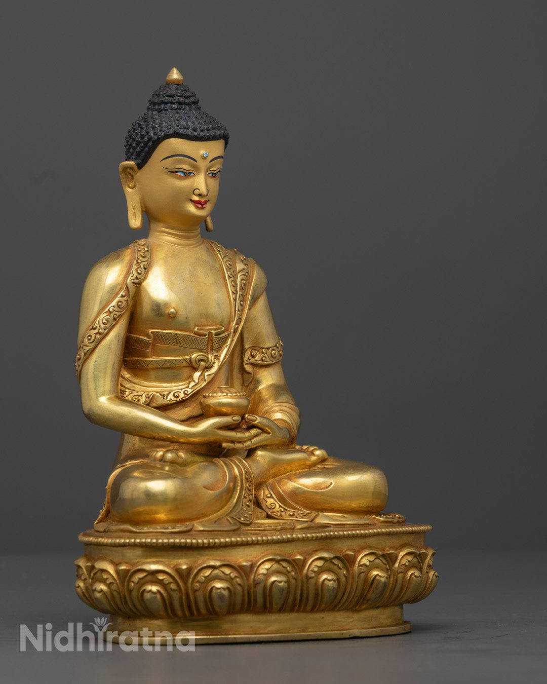 Authentic Amitabha Buddha Statue | Lost Wax Method | Nepalese Handmade