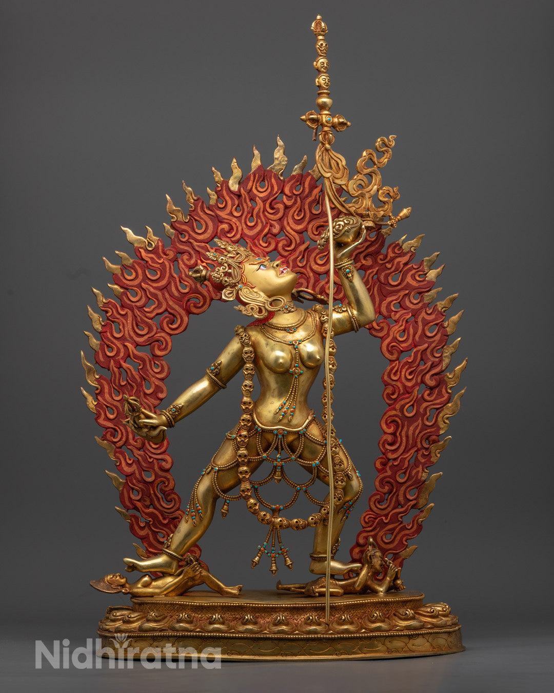 Authentic Vajrayogini Statue | Exquisite Tibetan Sculpture