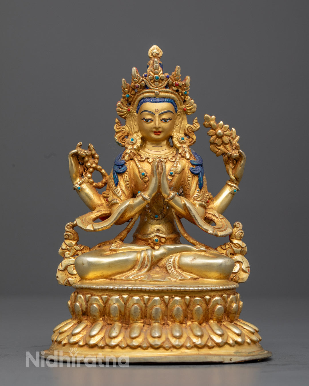 Avalokiteshvara Chenrezig Statue | Tibetan Buddhist