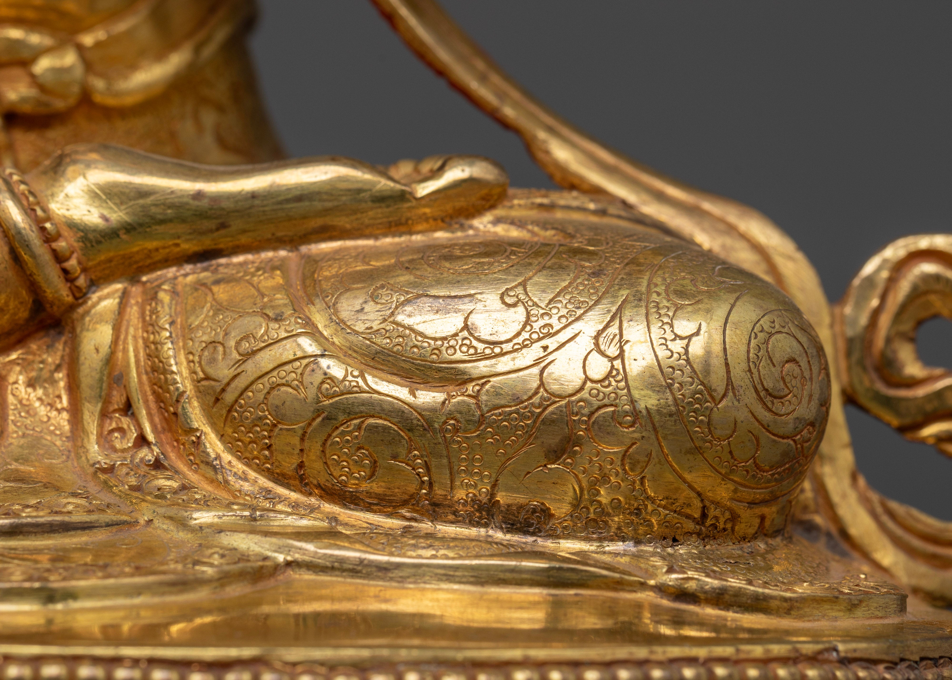 leg of Avalokiteshvara statue | Spiritual decor Avalokiteshvara | Chenrezig statue for spiritual healing