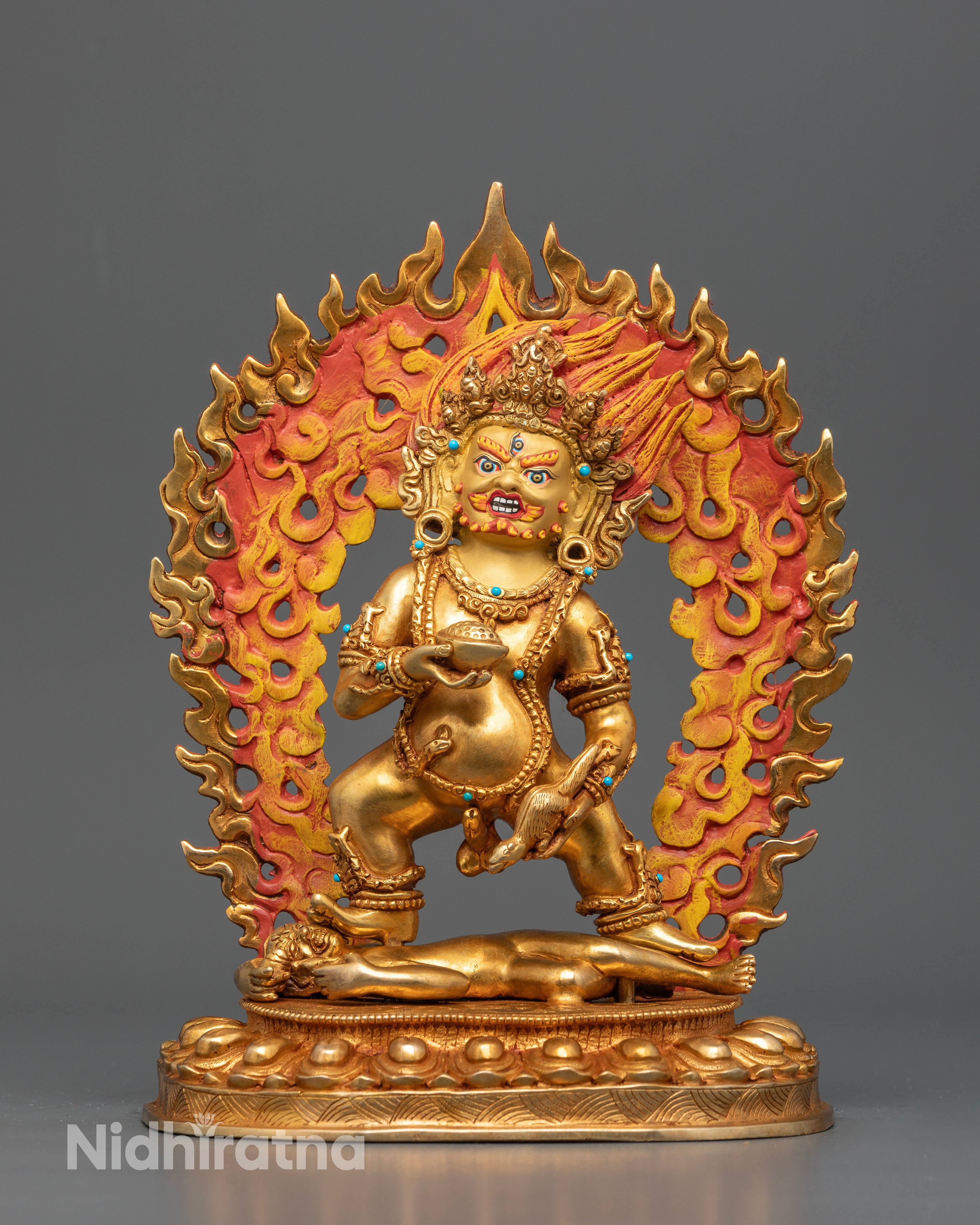 Black Dzambhala: The Auspicious Deity of Wealth and Overcoming Barriers