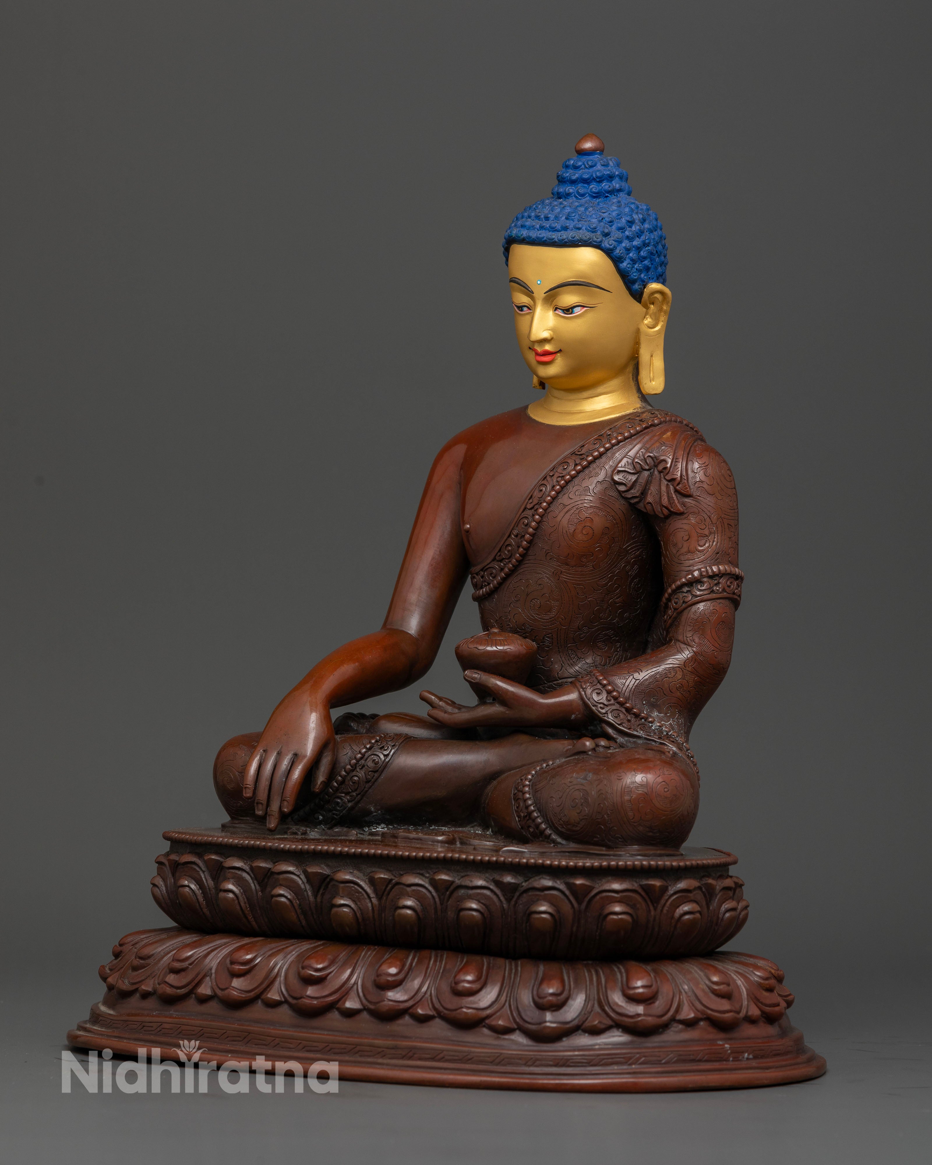 Unique Spiritual Decor for Mindfulness: Shakyamuni Buddha Statue
