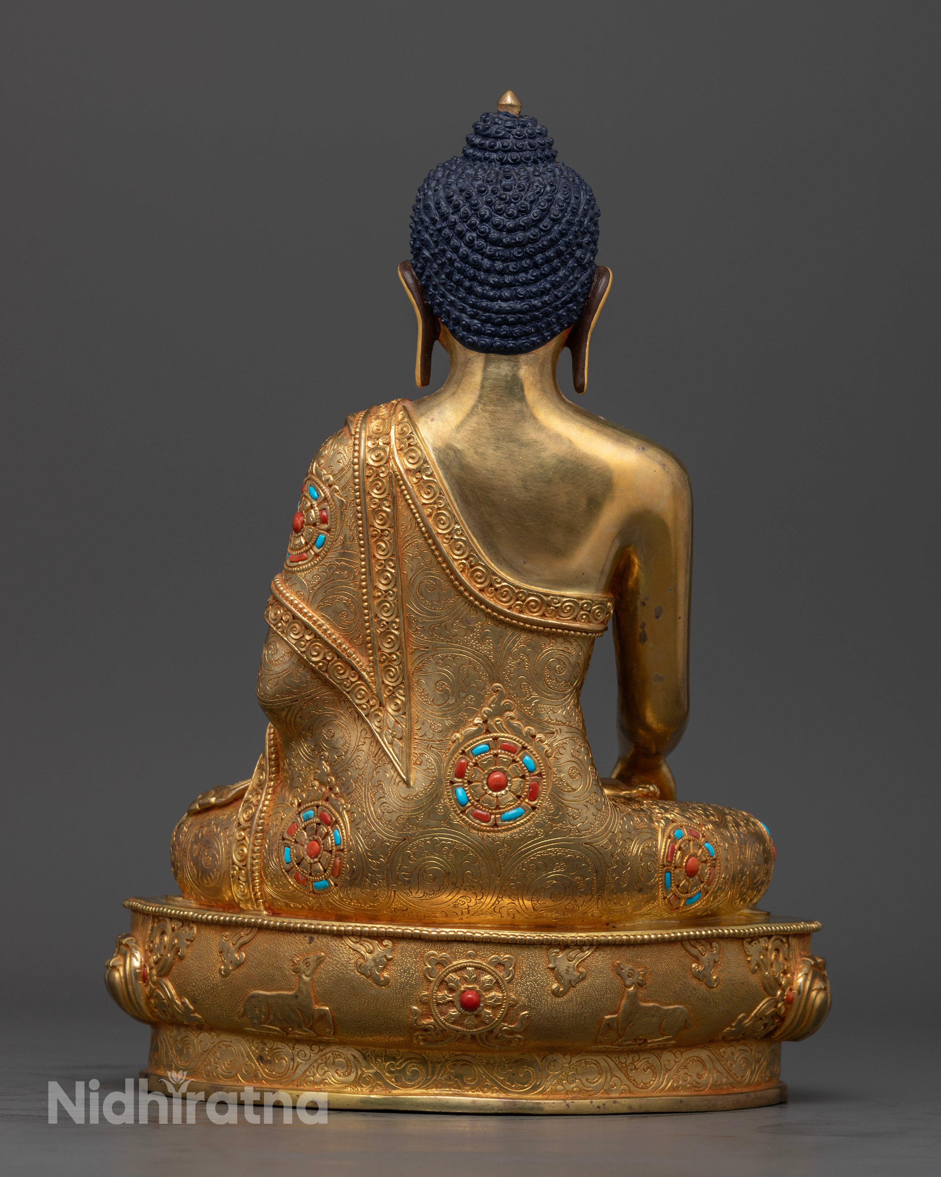 Buddha Shakyamuni Statue: Handcrafted Bodhisattva of Enlightenment