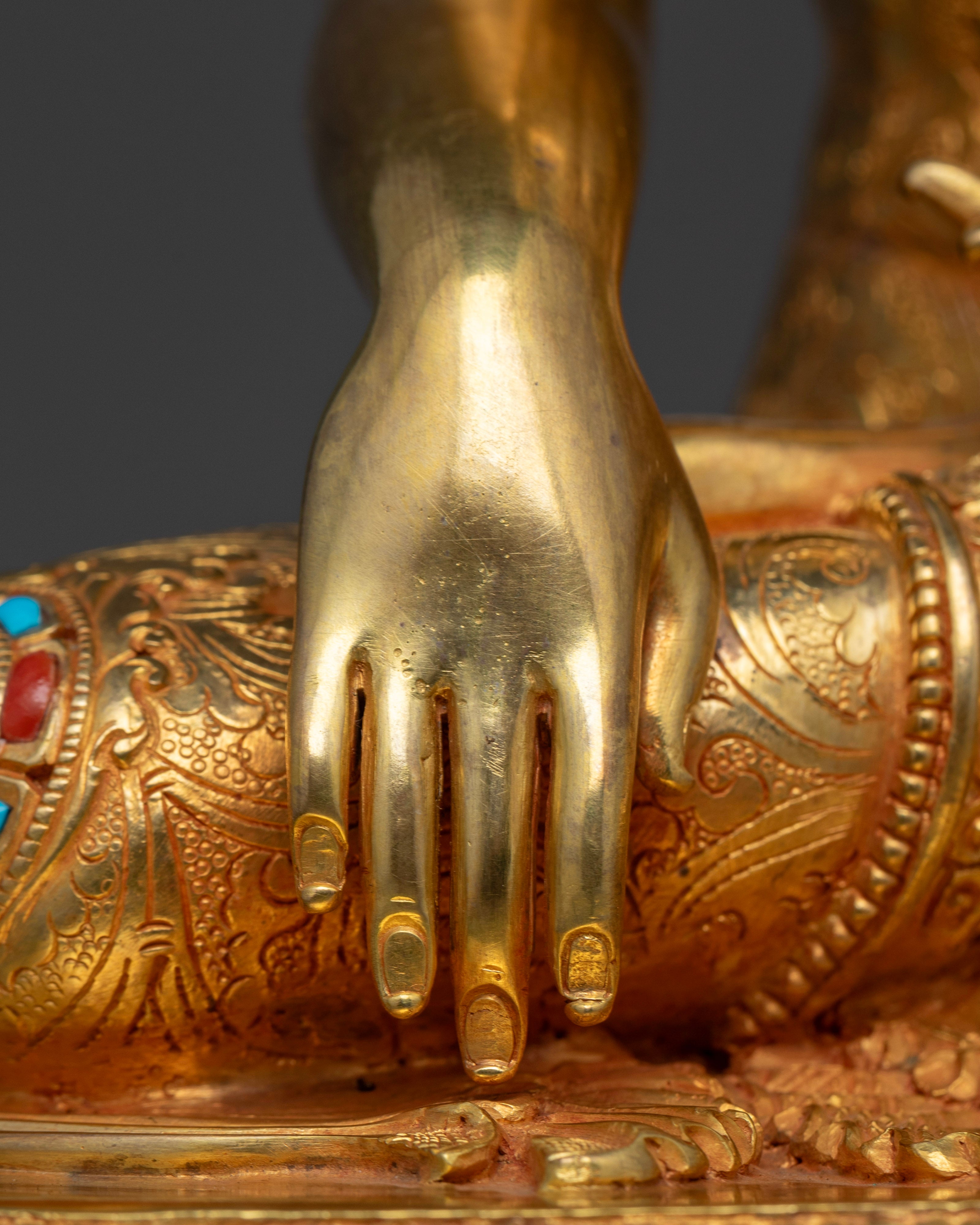 Buddha Shakyamuni Statue: Handcrafted Bodhisattva of Enlightenment