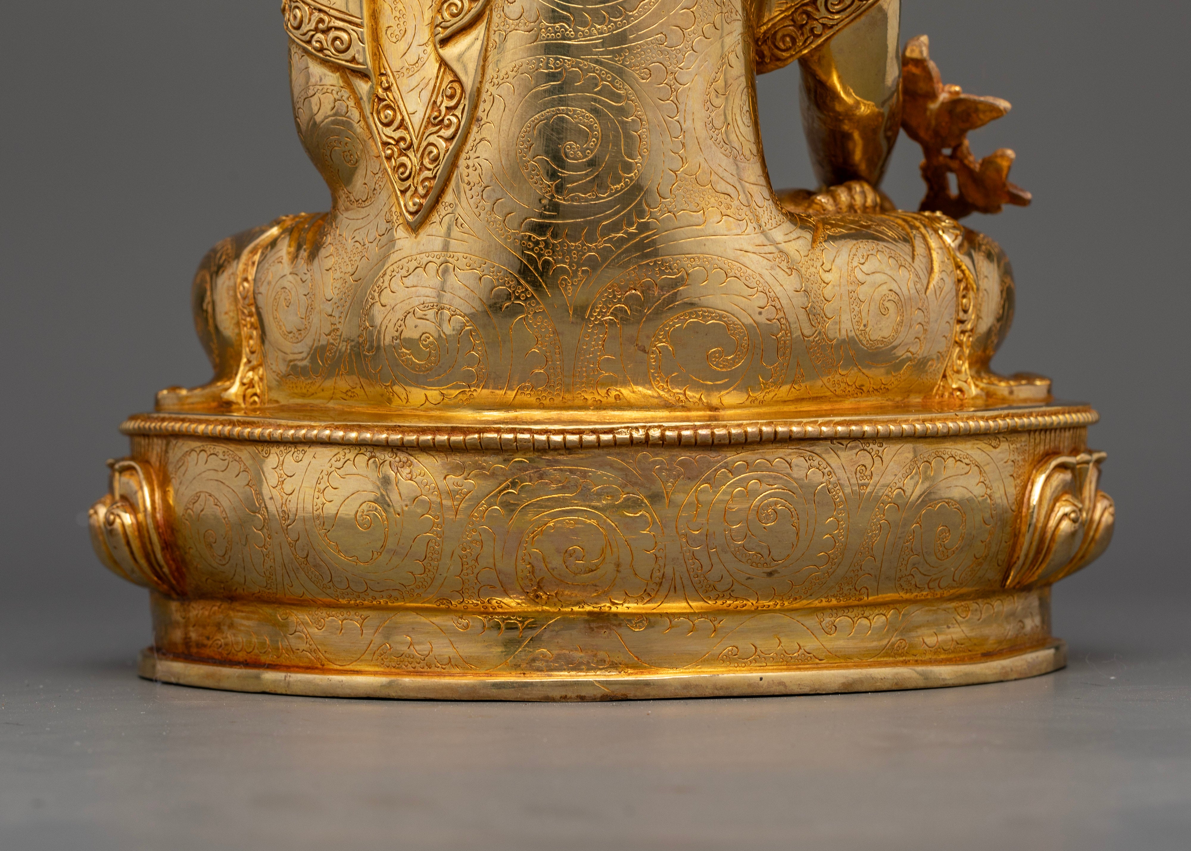 Medicine Buddha Statue - Healing Presence for Spiritual Wellness