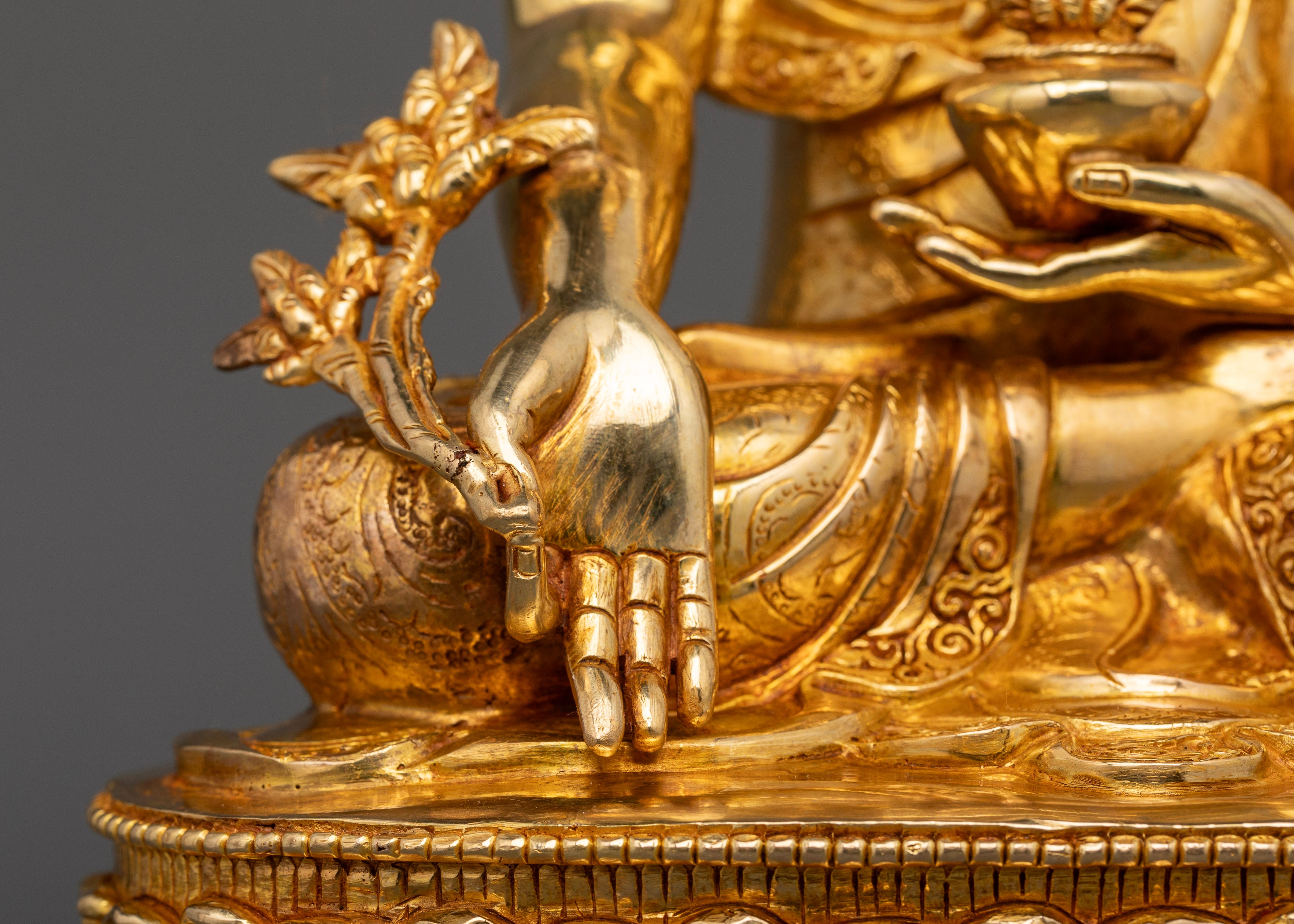 Medicine Buddha Statue - Healing Presence for Spiritual Wellness