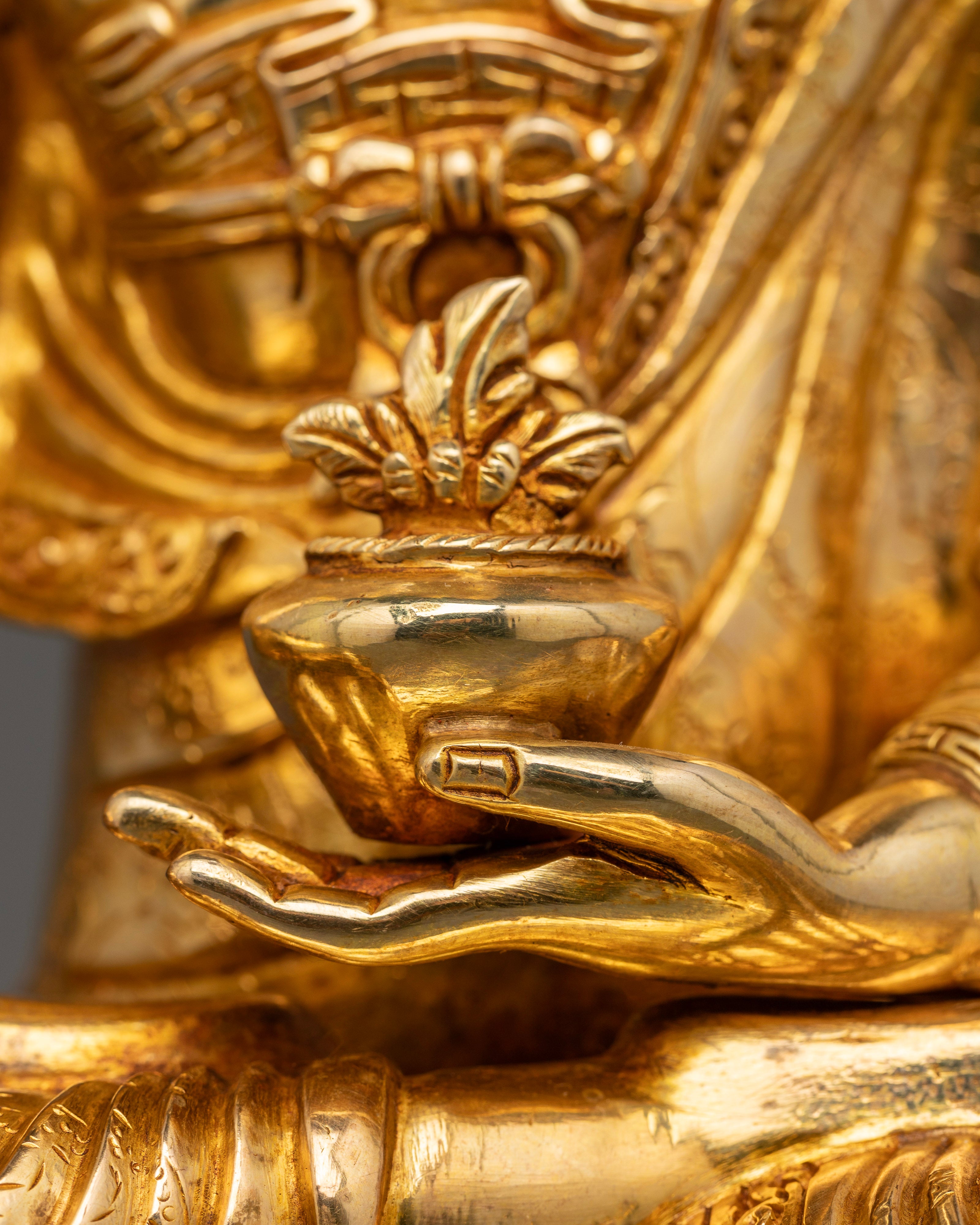 Medicine Buddha Statue - Healing Presence for Spiritual Wellness