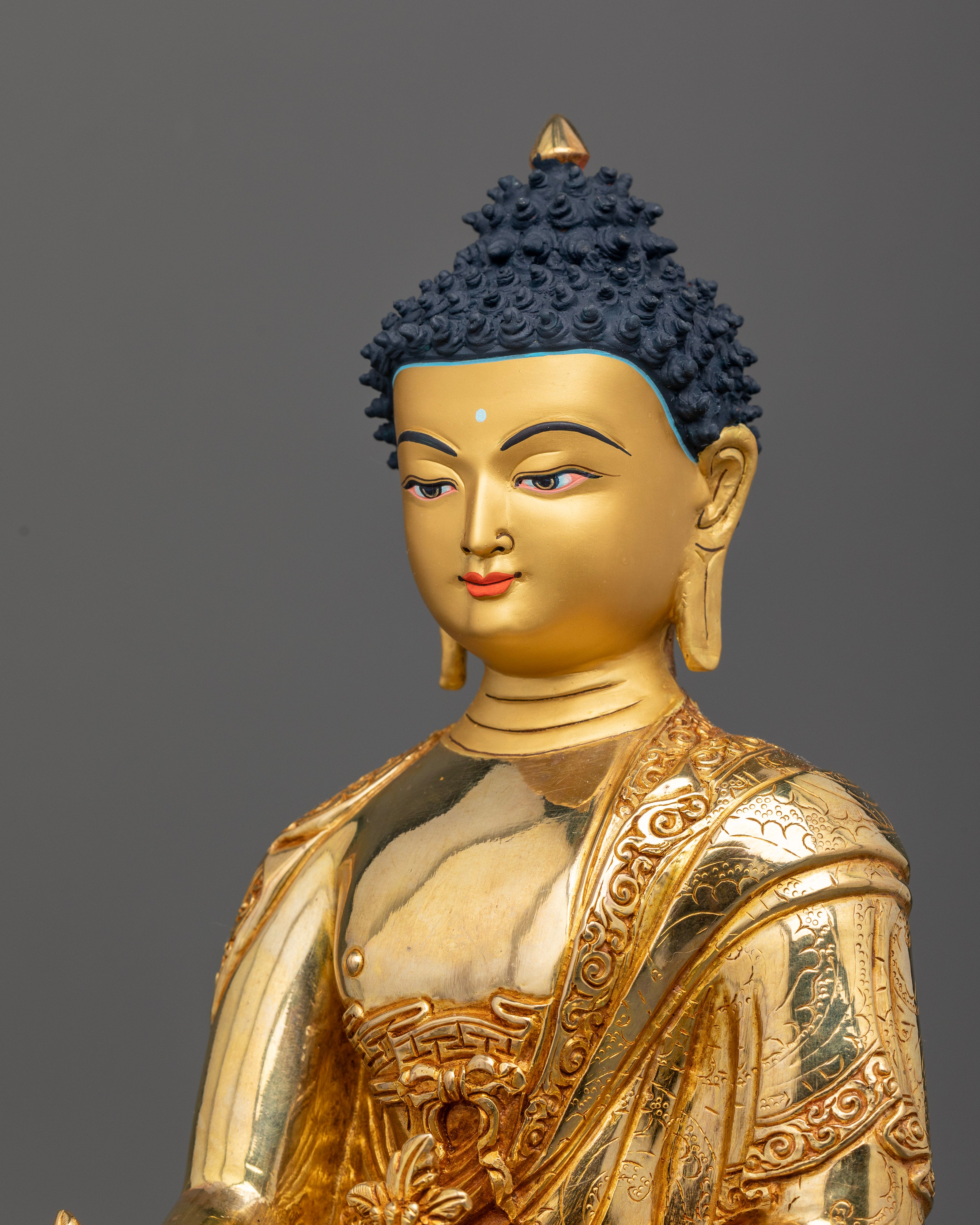 Medicine Buddha Statue - Healing Presence for Spiritual Wellness