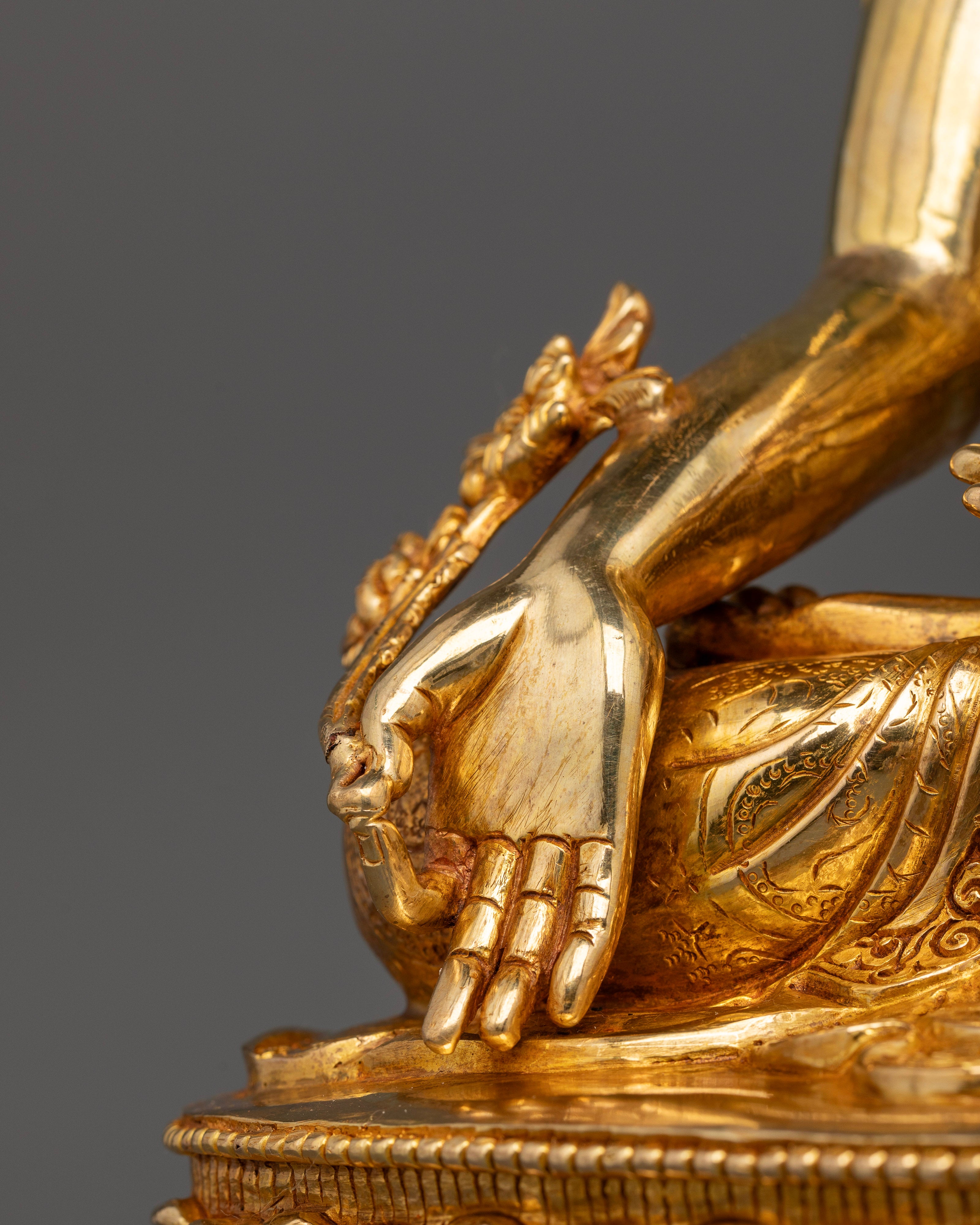 Medicine Buddha Statue - Healing Presence for Spiritual Wellness