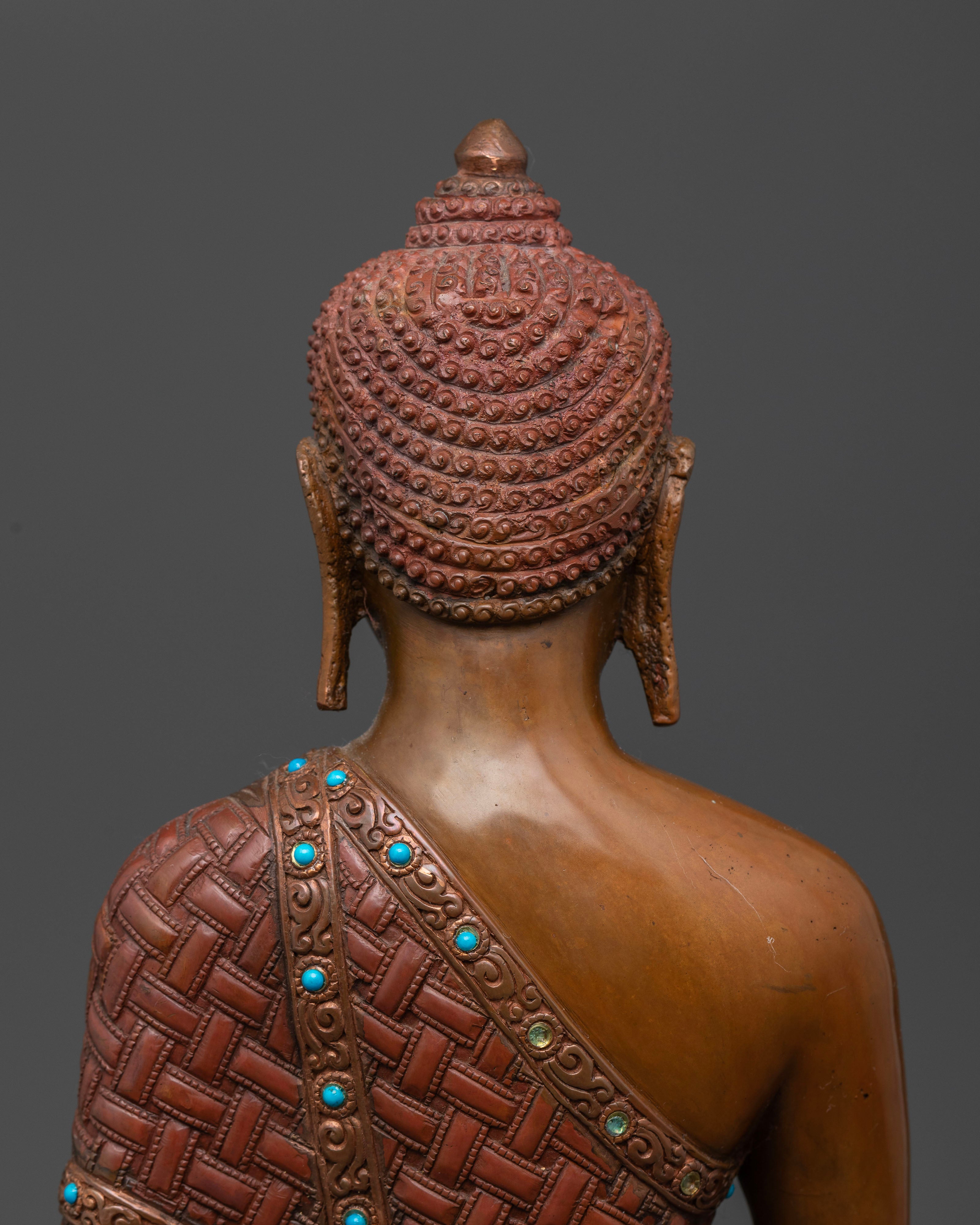 Authentic Oxidized Shakyamuni Buddha