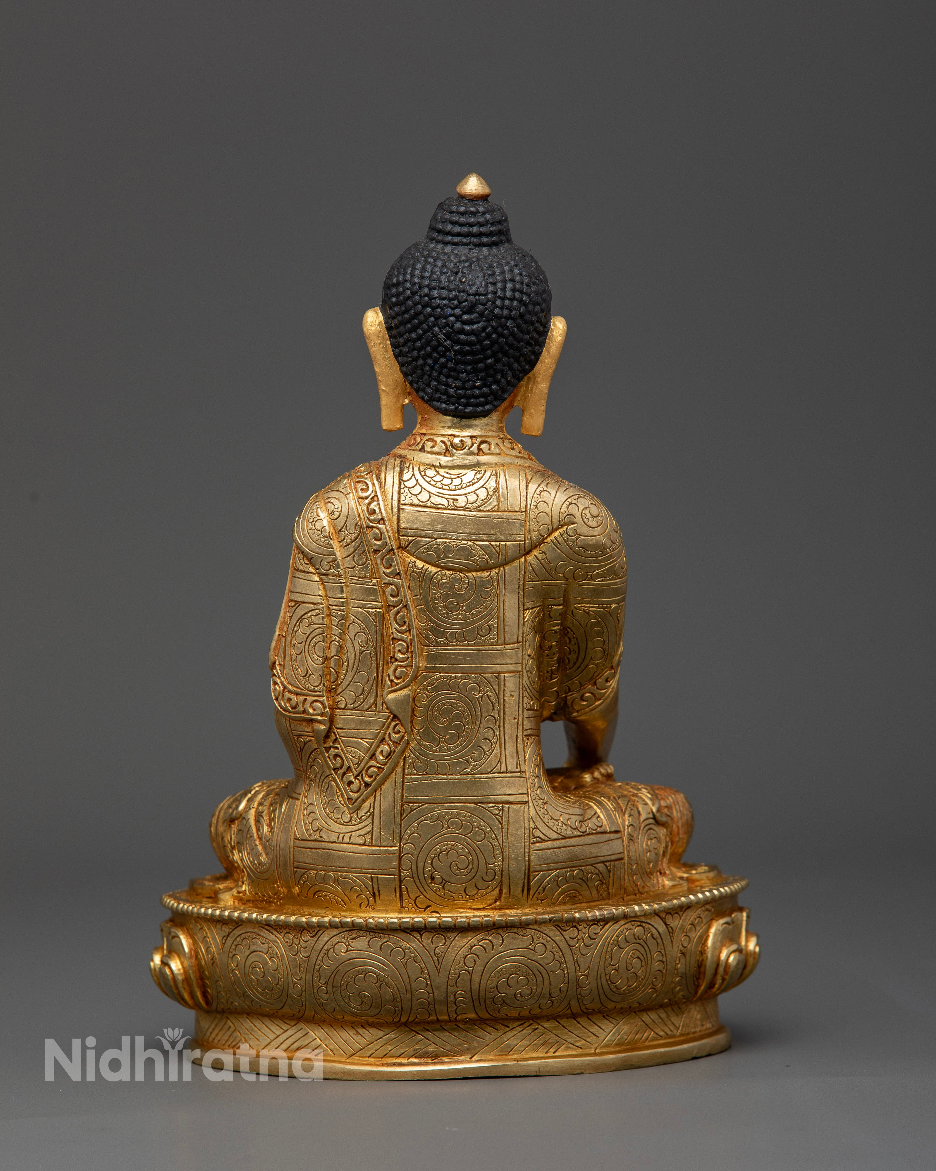 Handcrafted Shakyamuni Buddha for Spiritual Connection