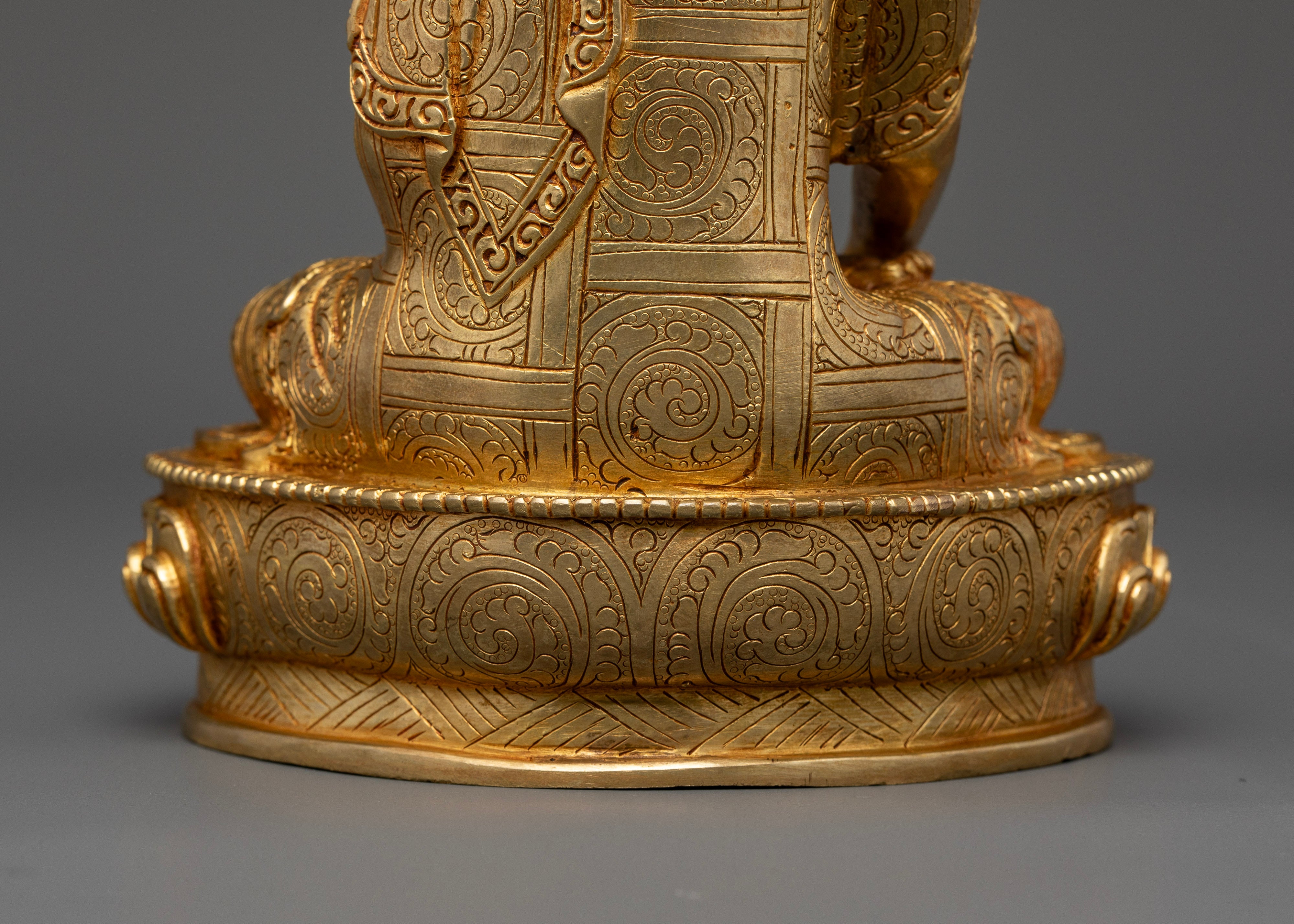 Handcrafted Shakyamuni Buddha for Spiritual Connection