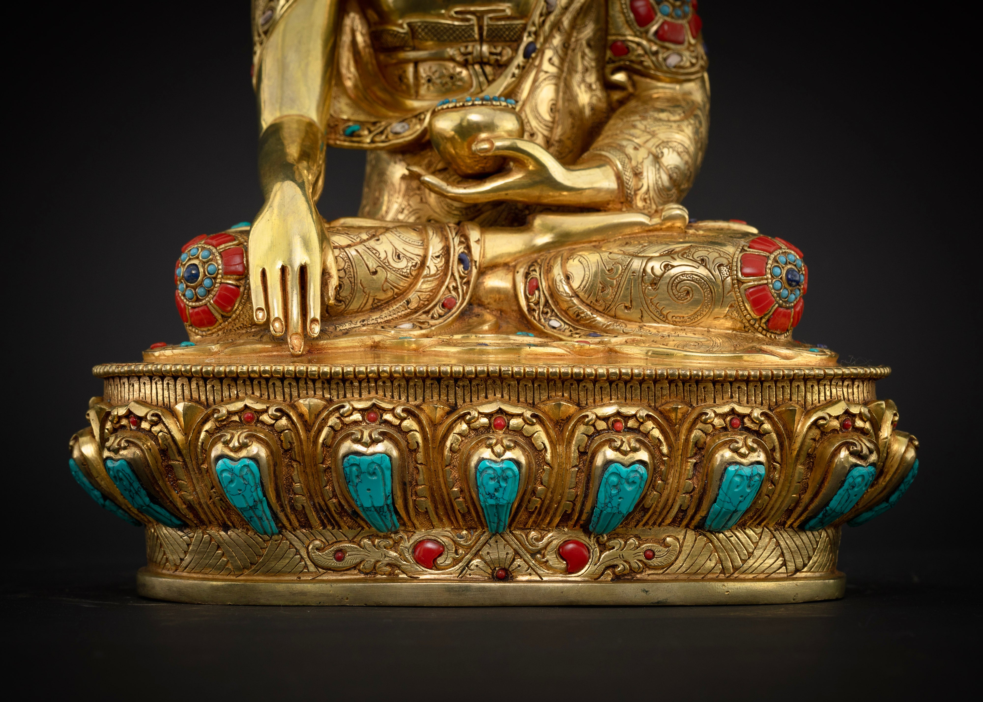 Practice with a Buddha Siddhartha Gautama Shakyamuni Statue