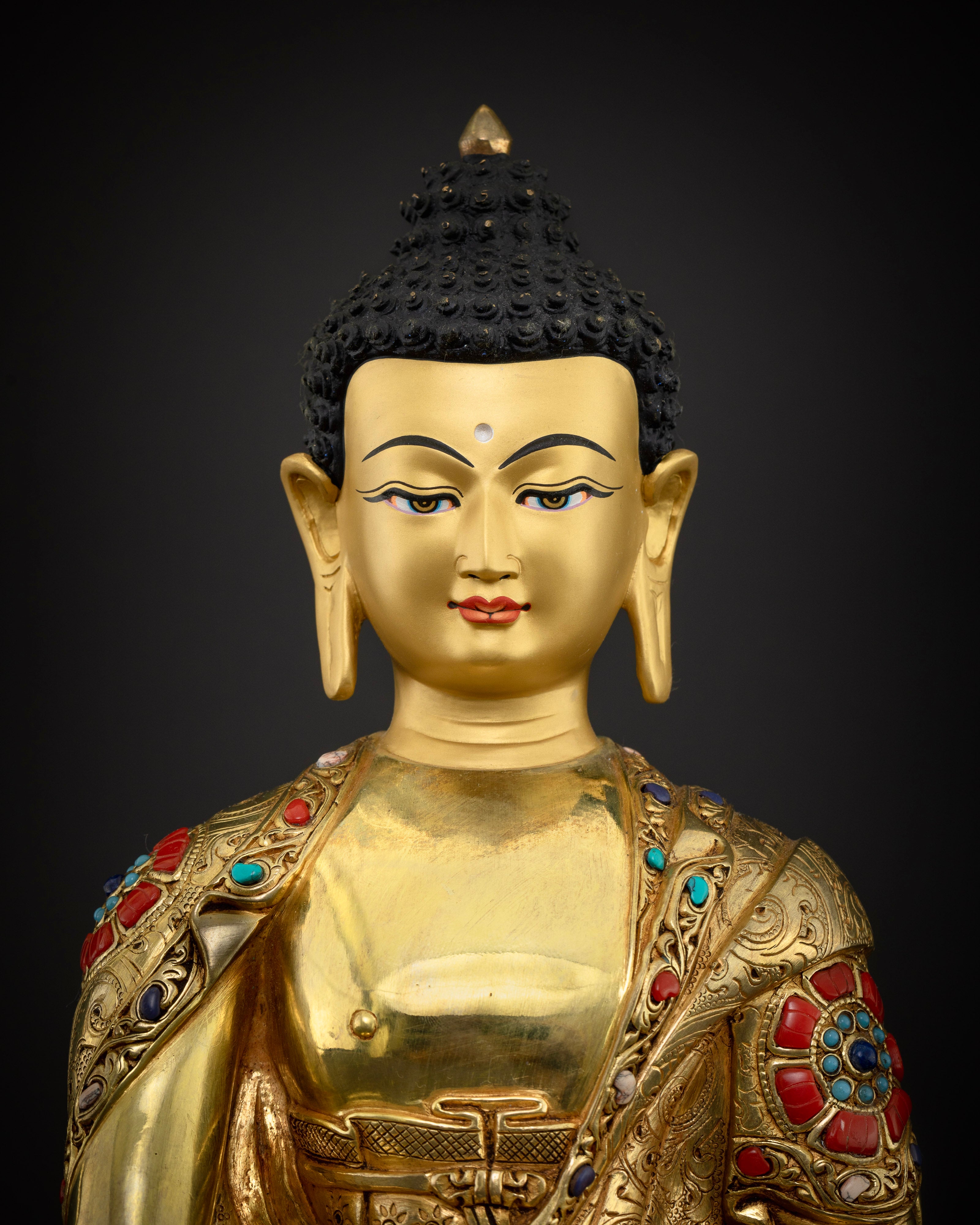 Practice with a Buddha Siddhartha Gautama Shakyamuni Statue
