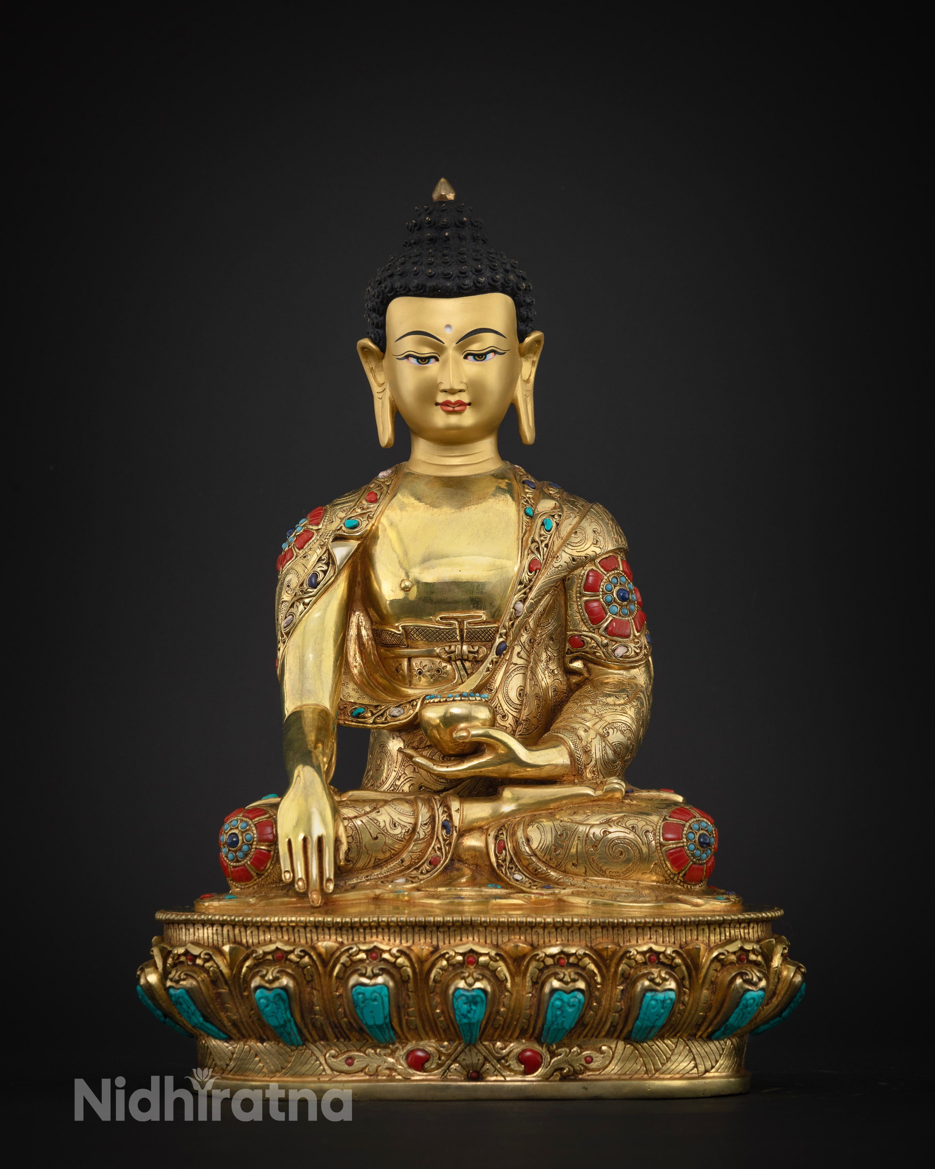 Practice with a Buddha Siddhartha Gautama Shakyamuni Statue