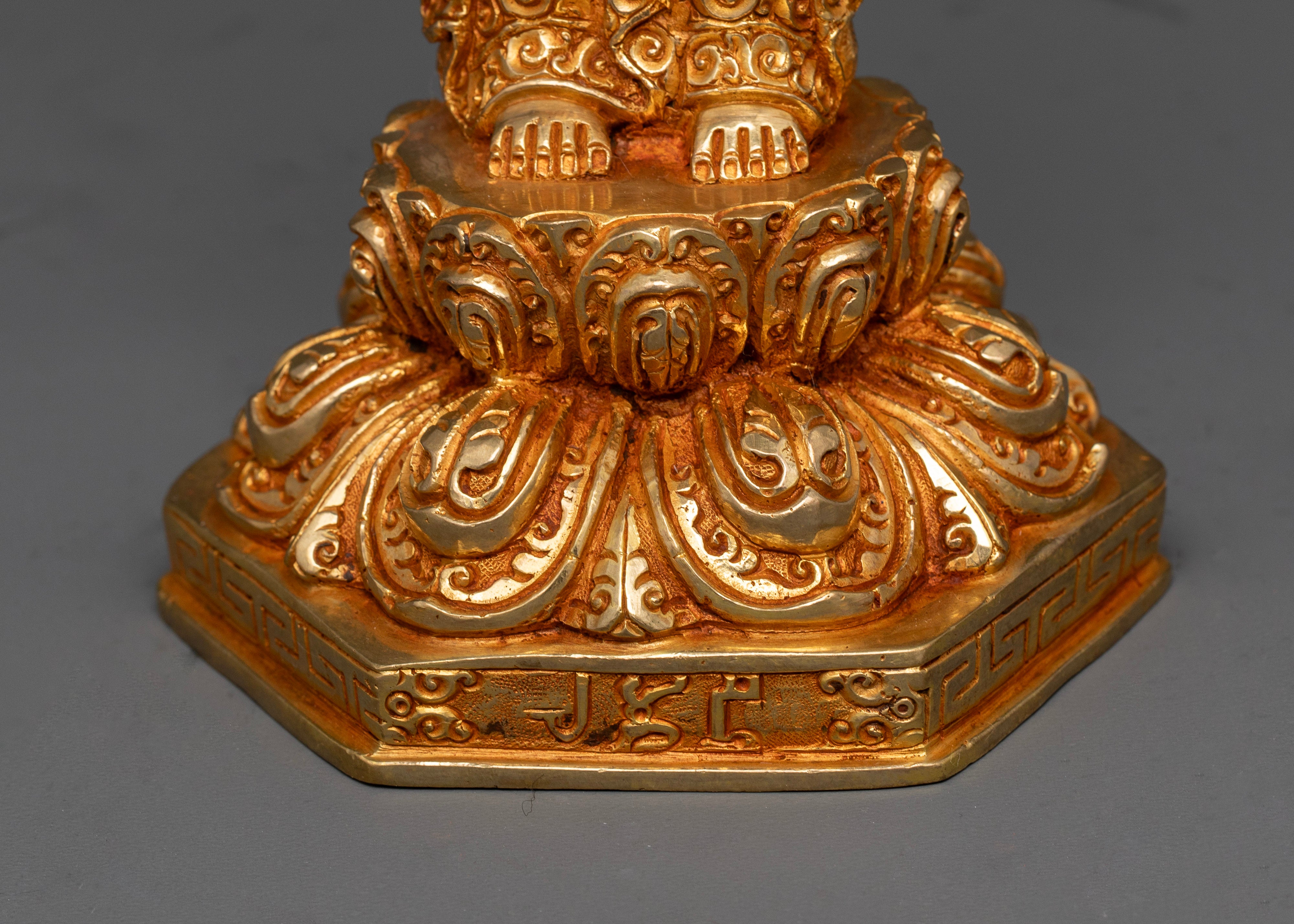 Standing Shakyamuni Buddha: Radiance and Enlightenment in Sacred Art