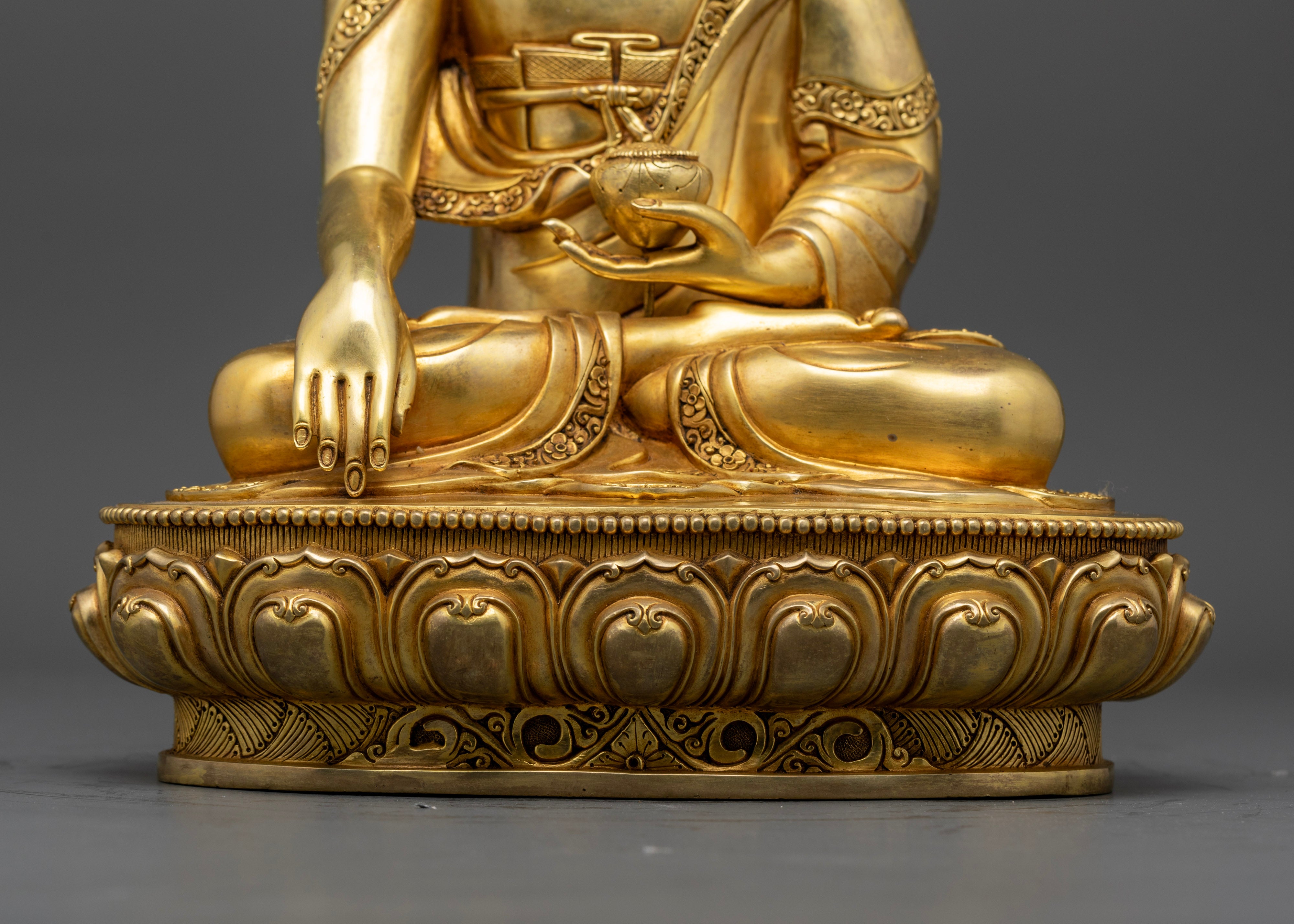 Spiritual Shakyamuni Buddha Statue for Devotion